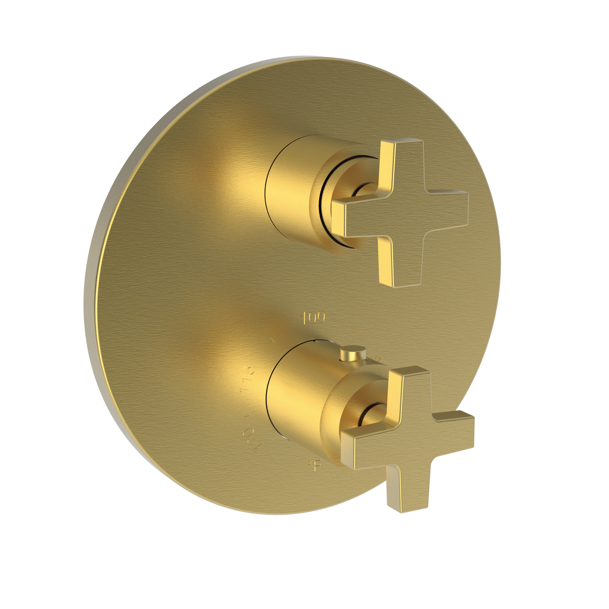 Newport Brass Dorrance® 1/2" Round Thermostatic Trim Plate with Handle