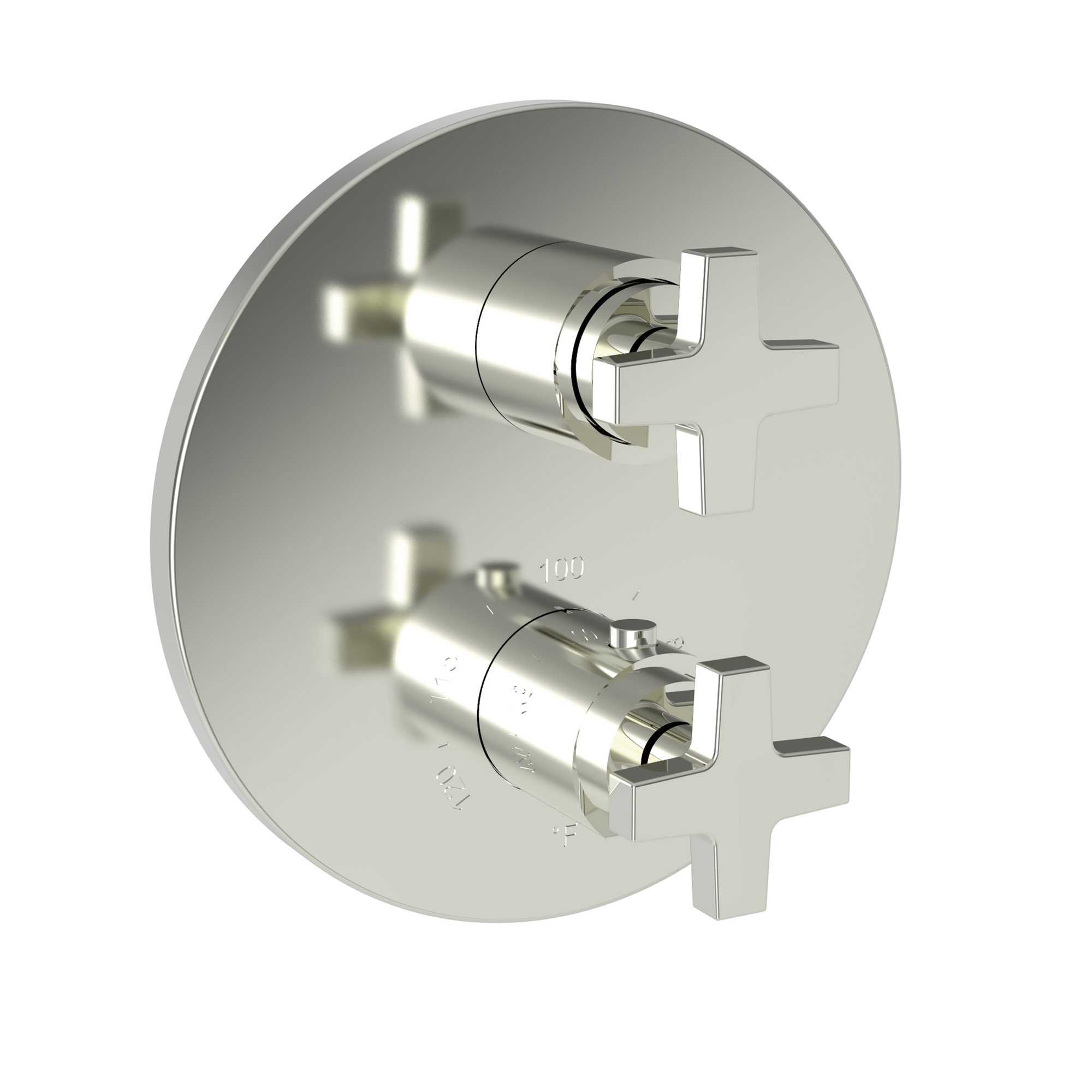 Newport Brass Dorrance® 1/2" Round Thermostatic Trim Plate with Handle