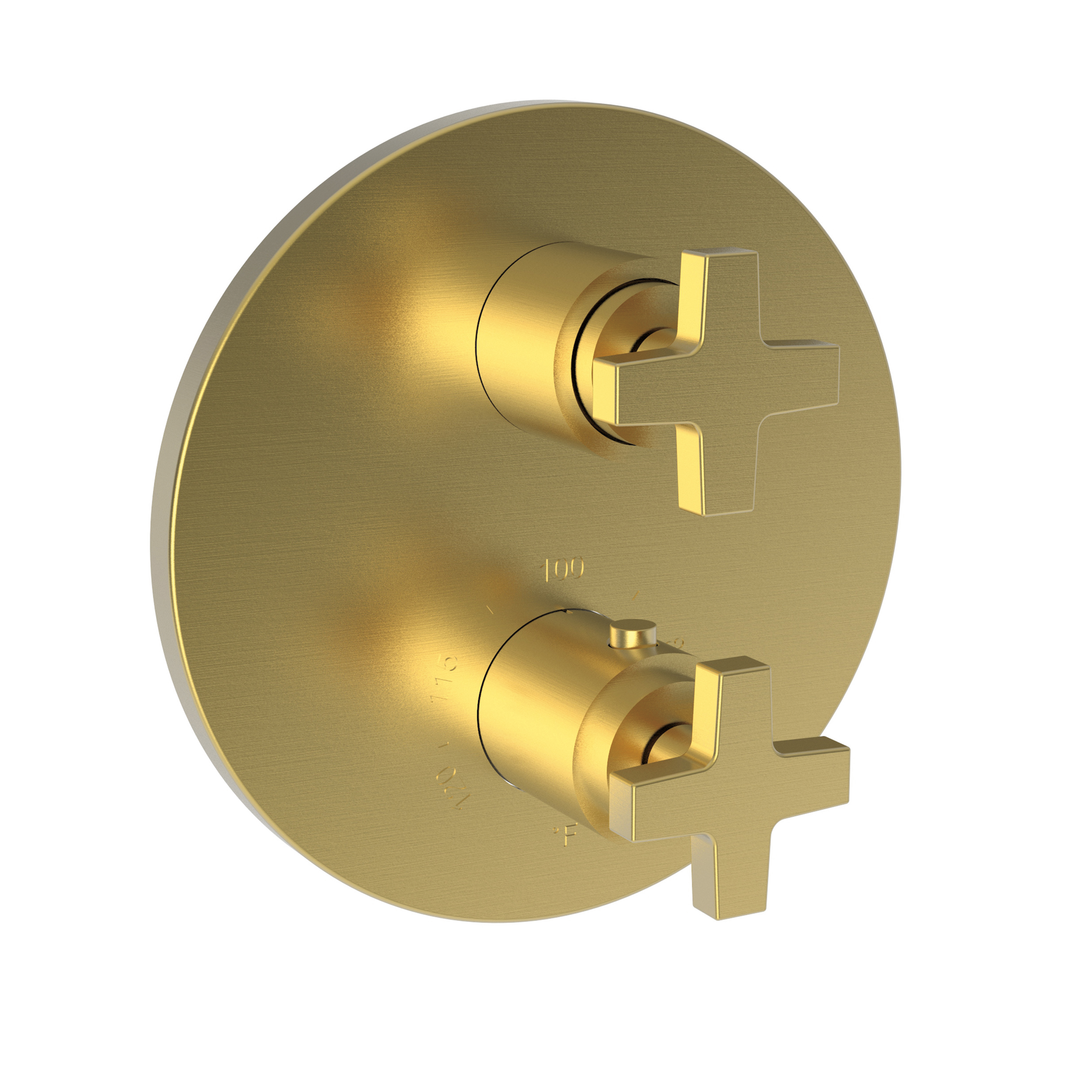 Newport Brass Dorrance® 1/2" Round Thermostatic Trim Plate with Handle