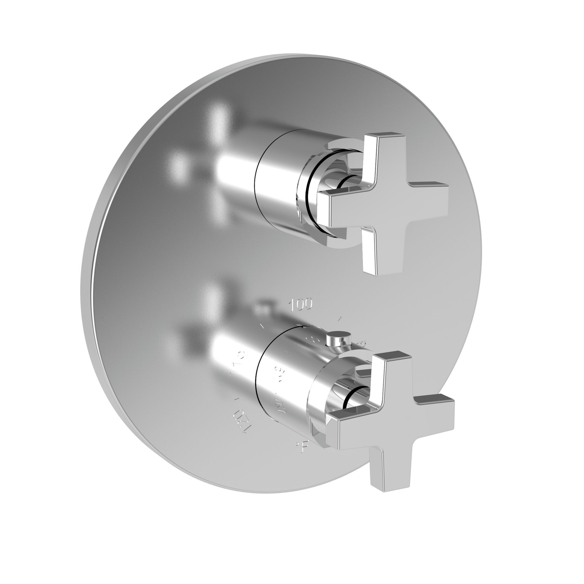 Newport Brass Dorrance® 1/2" Round Thermostatic Trim Plate with Handle