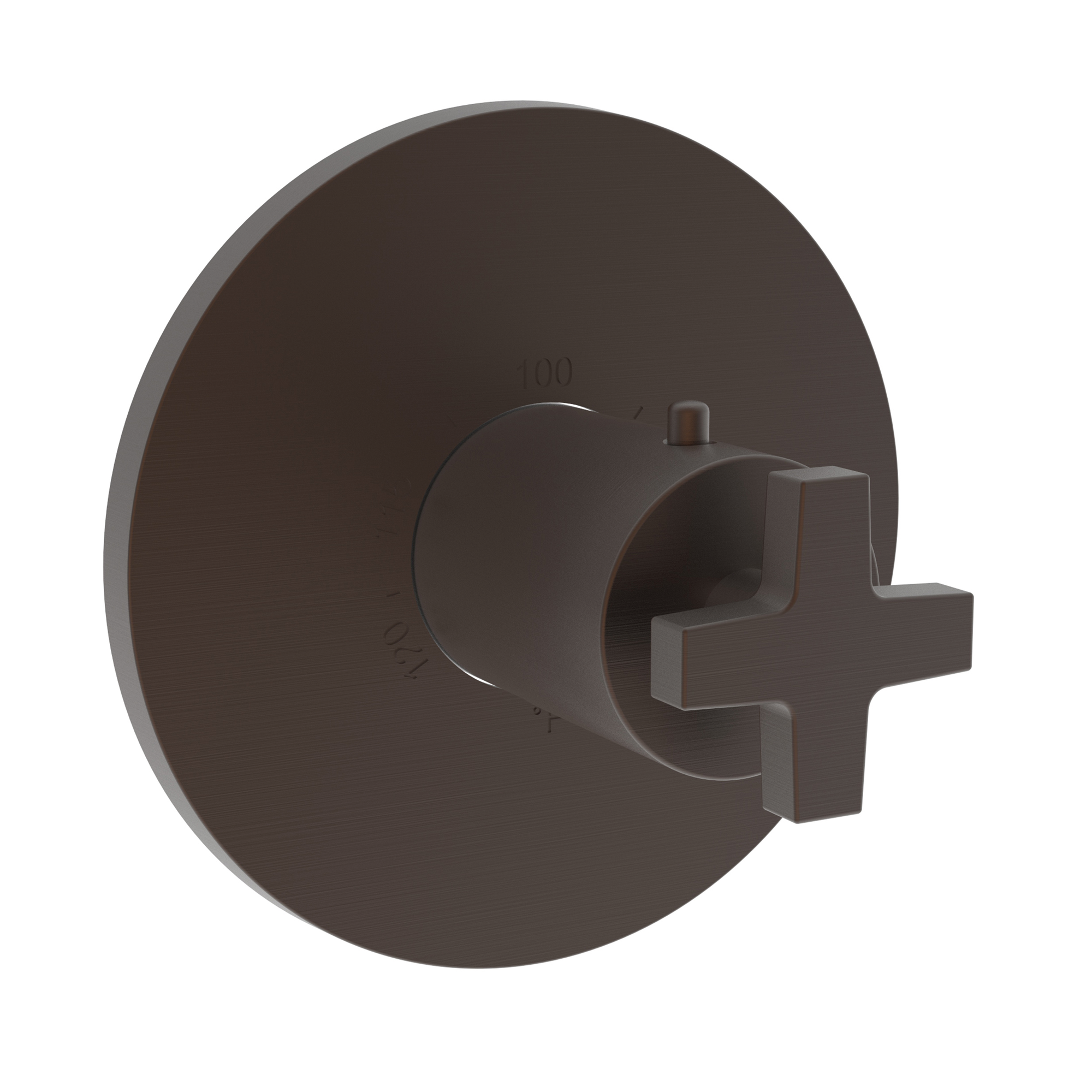 Newport Brass Dorrance® 3/4" Round Thermostatic Trim Plate with Handle