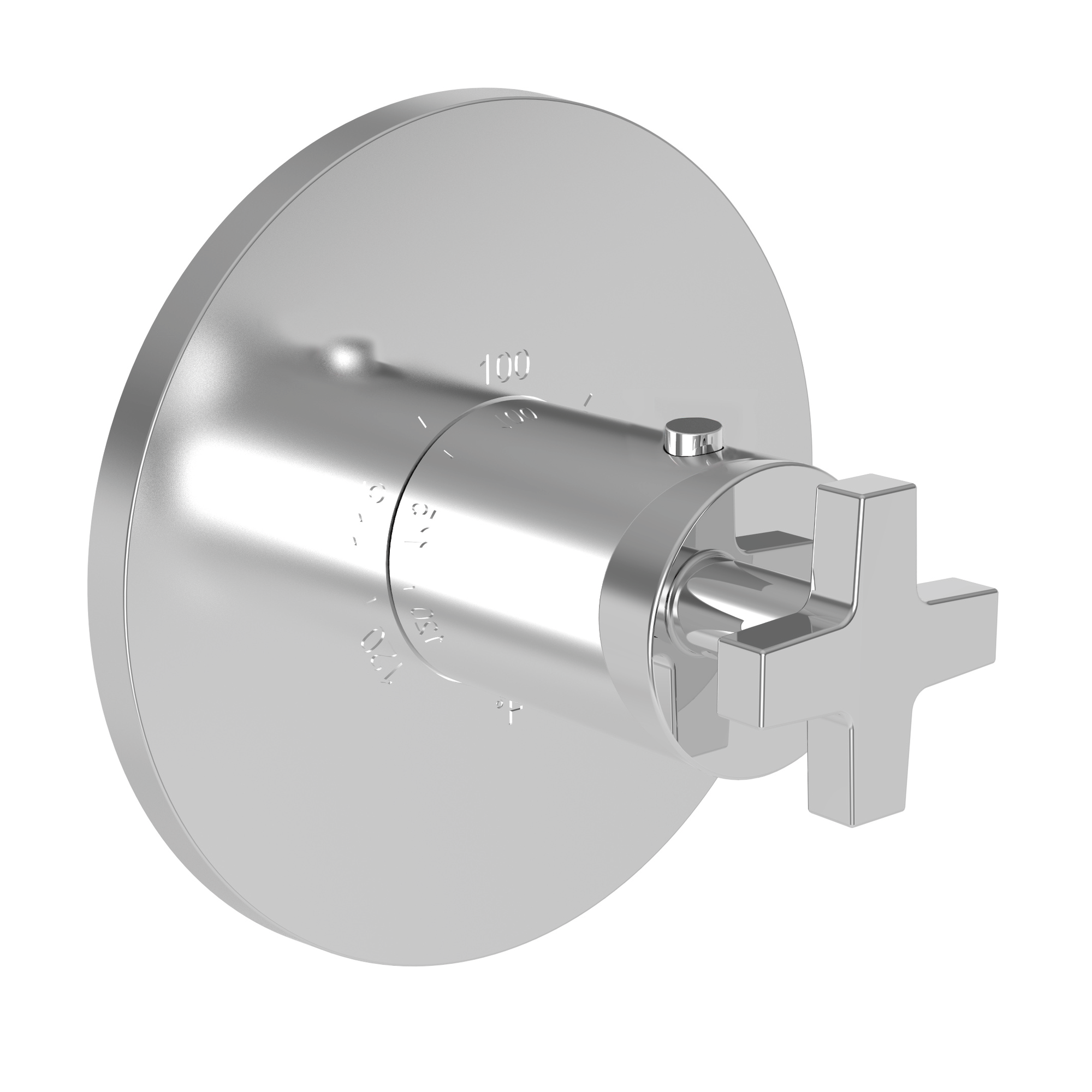 Newport Brass Dorrance® 3/4" Round Thermostatic Trim Plate with Handle