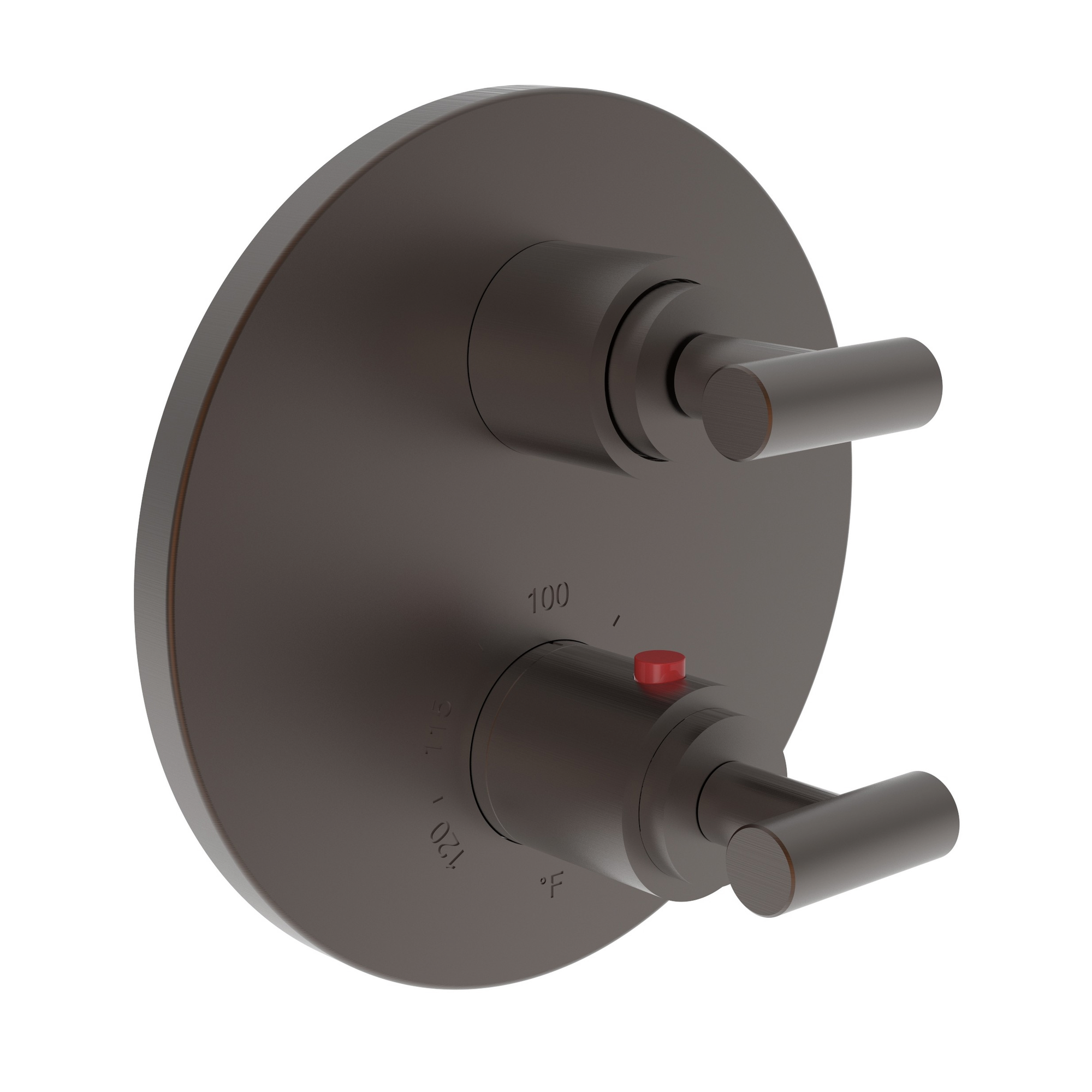 Newport Brass Pavani 1/2" Round Thermostatic Trim Plate with Handle
