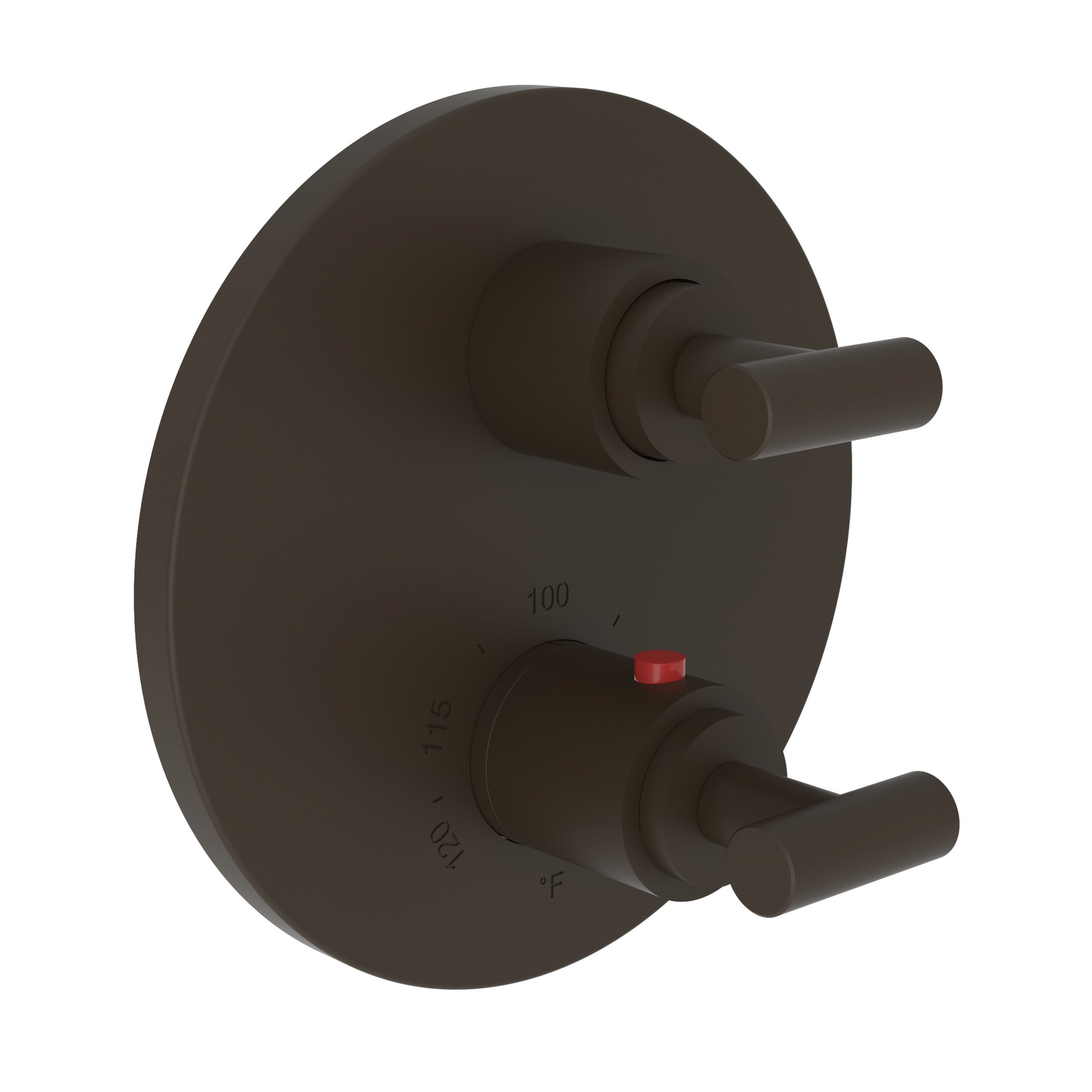 Newport Brass Pavani 1/2" Round Thermostatic Trim Plate with Handle