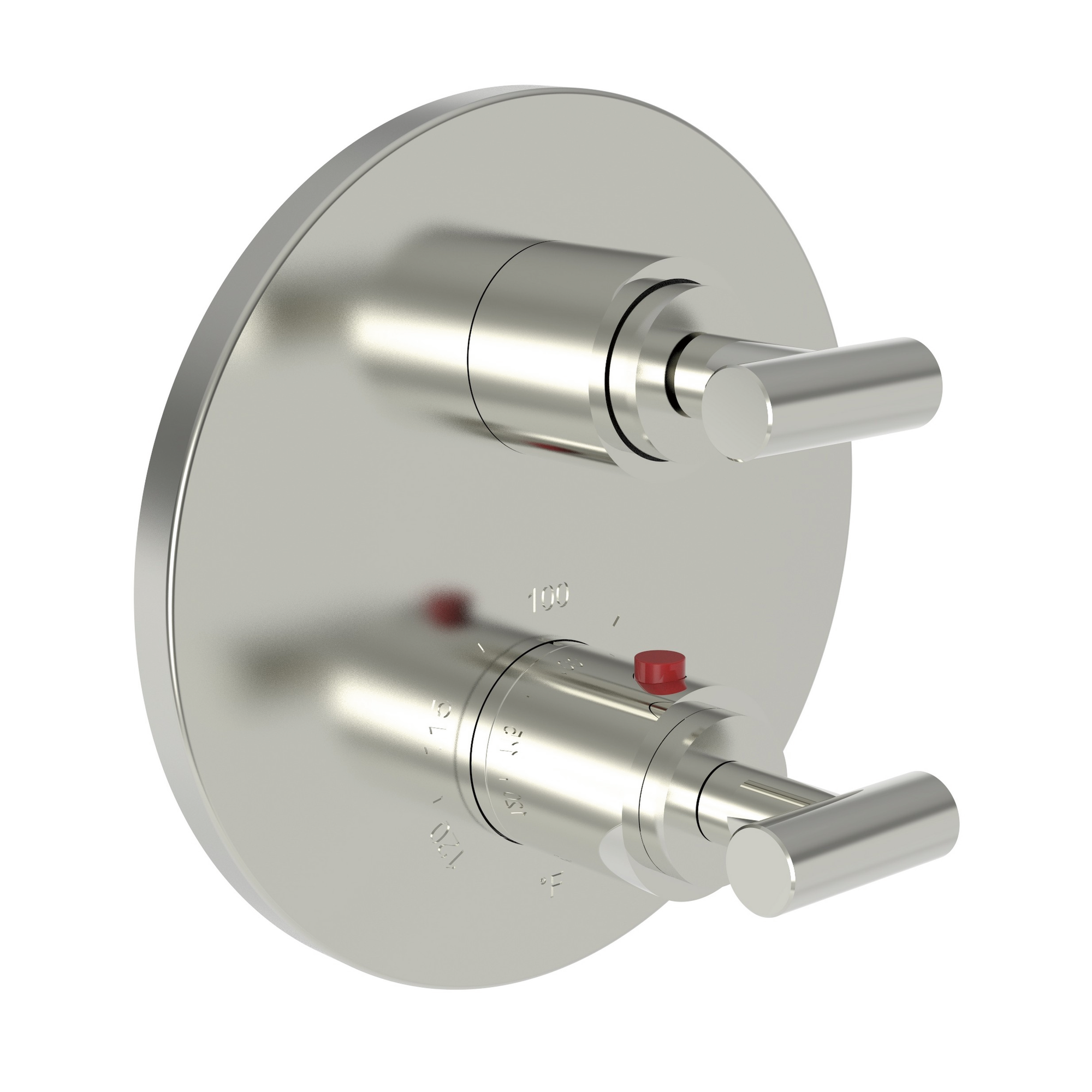 Newport Brass Pavani 1/2" Round Thermostatic Trim Plate with Handle