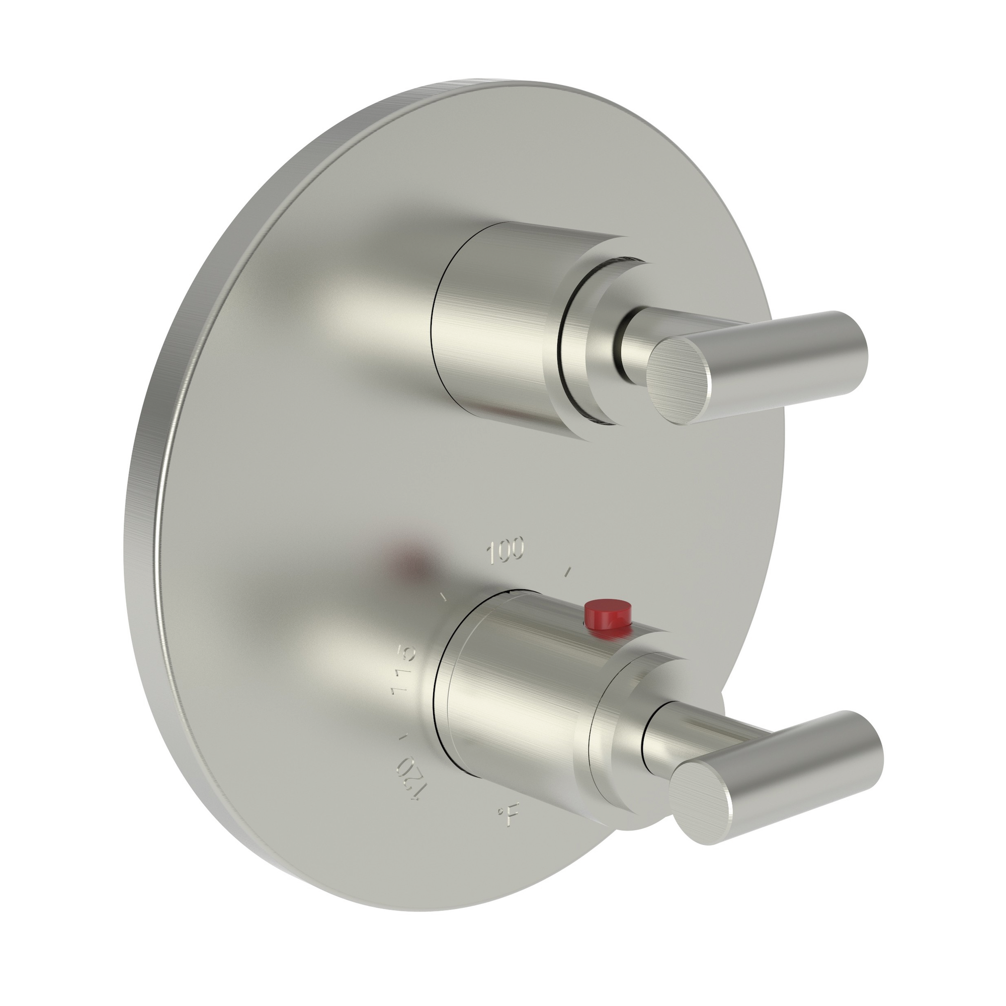 Newport Brass Pavani 1/2" Round Thermostatic Trim Plate with Handle