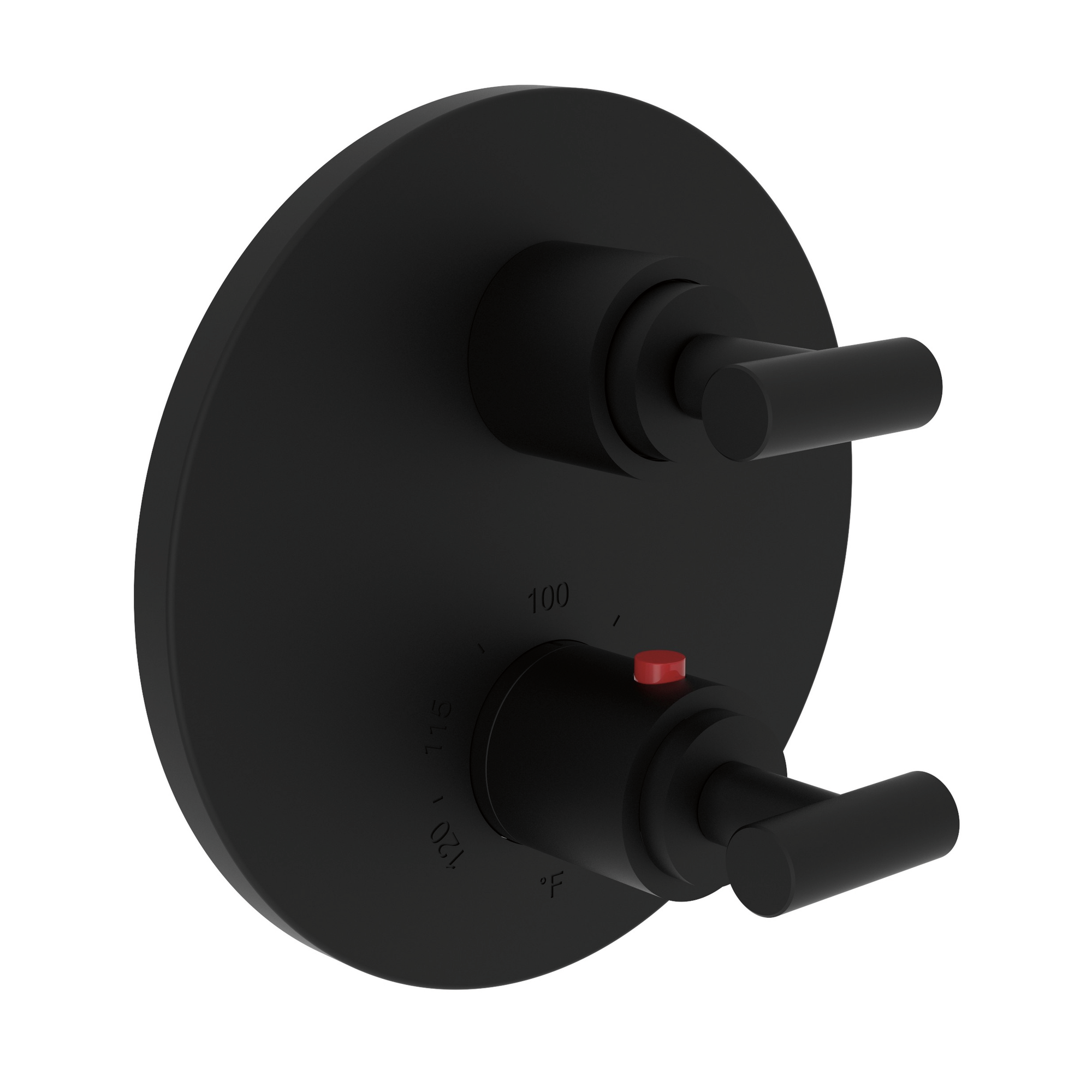 Newport Brass Pavani 1/2" Round Thermostatic Trim Plate with Handle