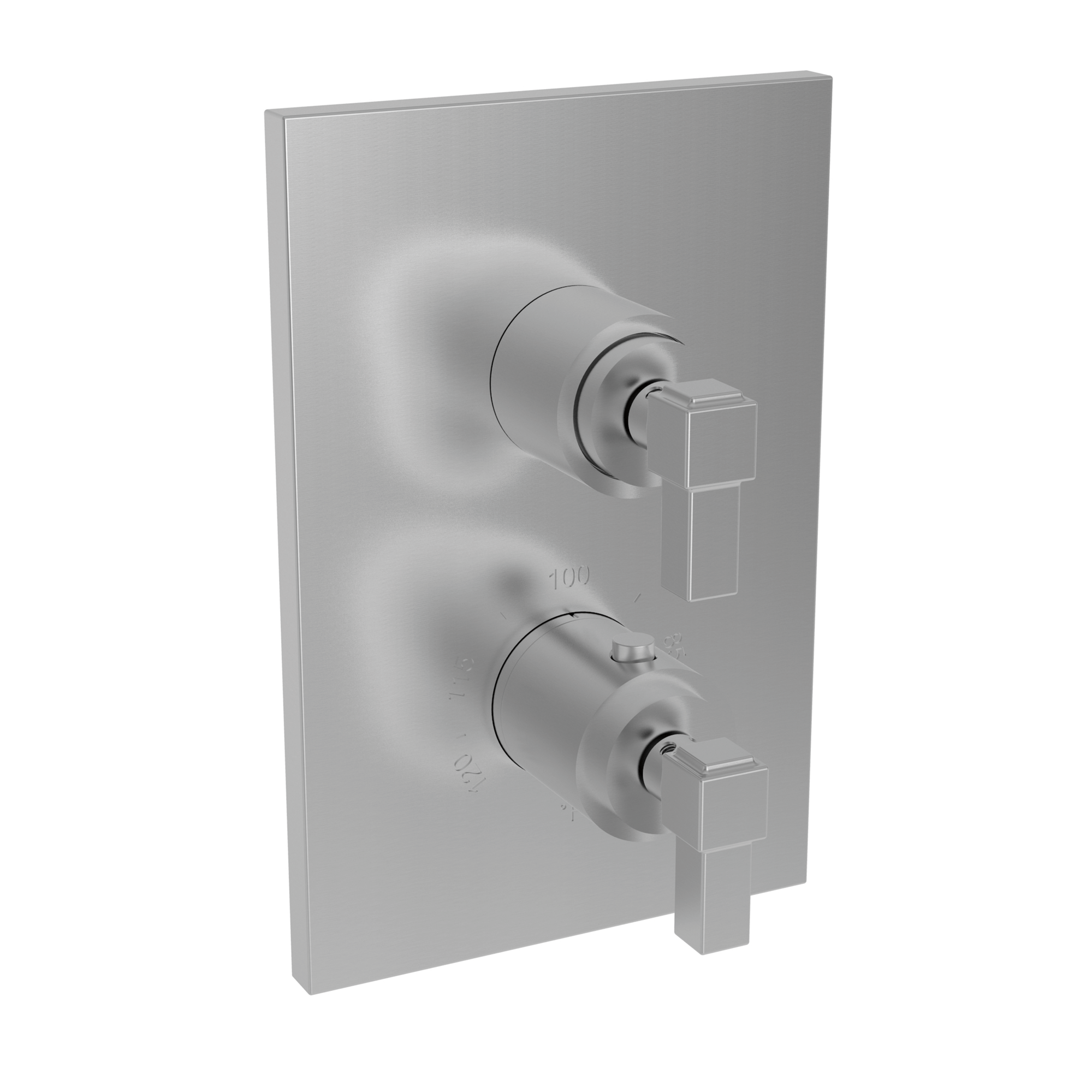 Newport Brass Malvina® 1/2" Square Thermostatic Trim Plate with Handle