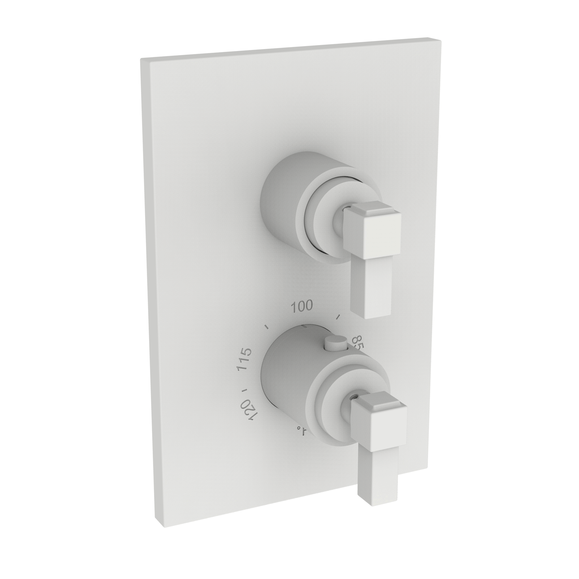 Newport Brass Malvina® 1/2" Square Thermostatic Trim Plate with Handle