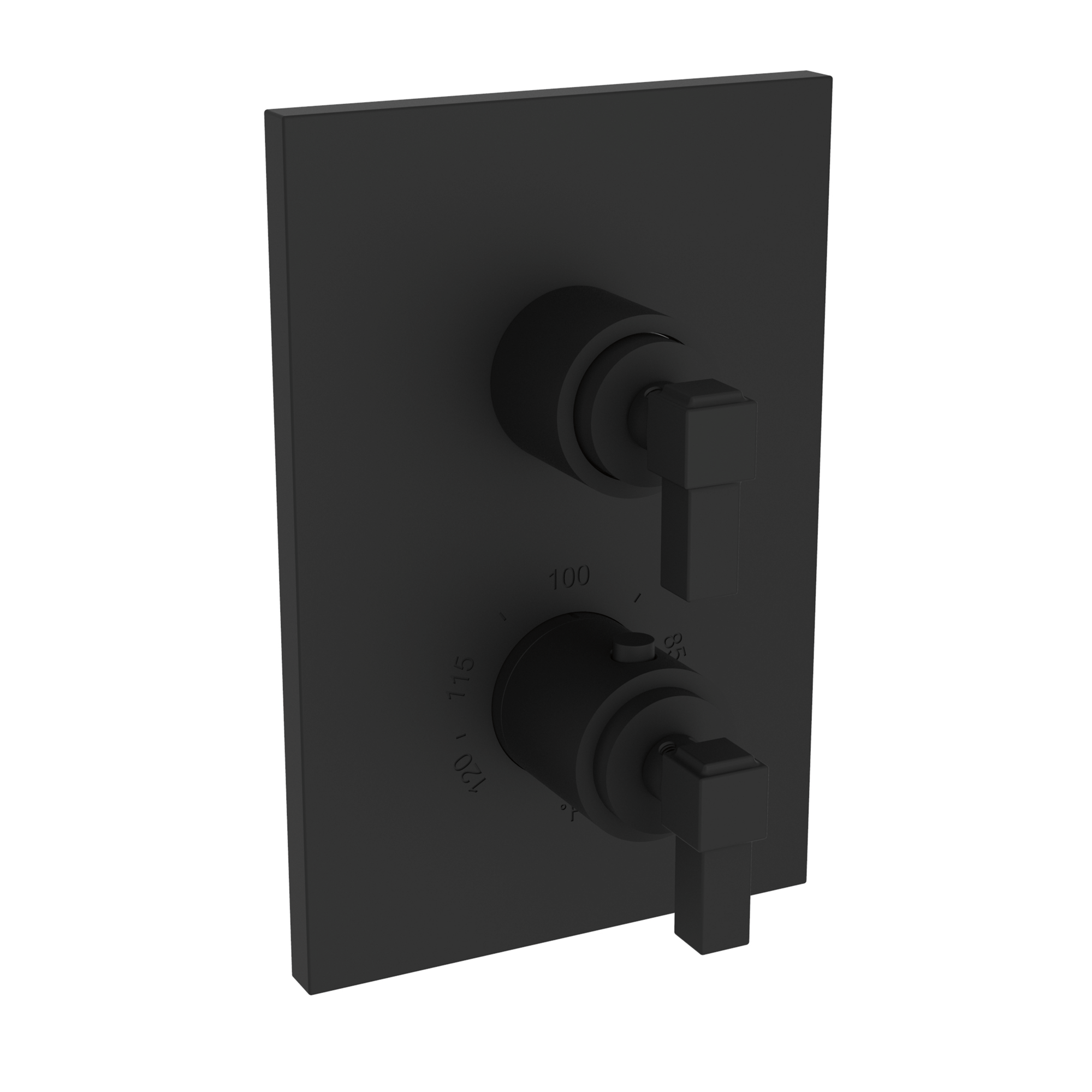 Newport Brass Malvina® 1/2" Square Thermostatic Trim Plate with Handle