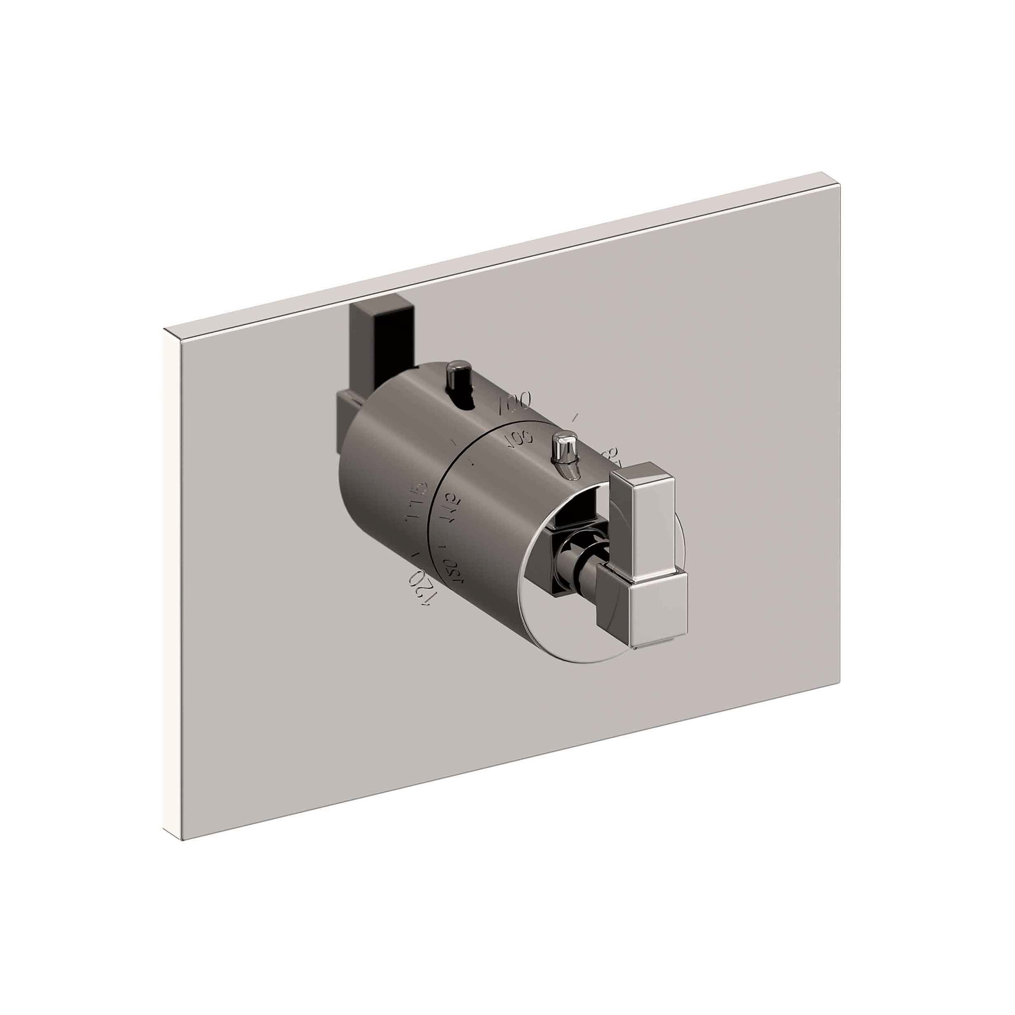 Newport Brass Malvina® 3/4" Square Thermostatic Trim Plate with Handle