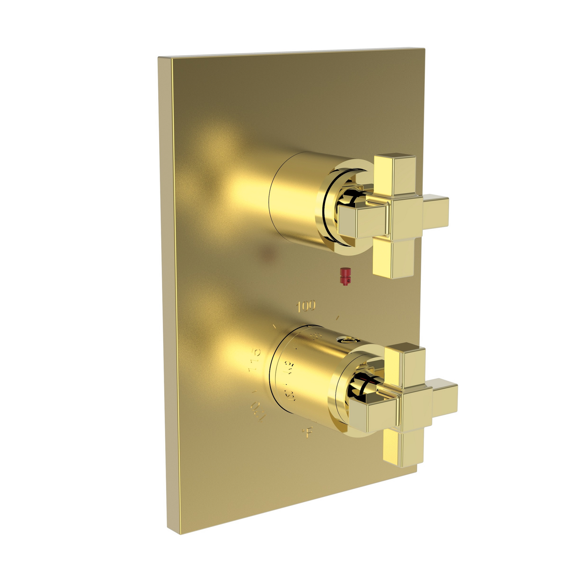 Newport Brass Malvina® 1/2" Square Thermostatic Trim Plate with Handle