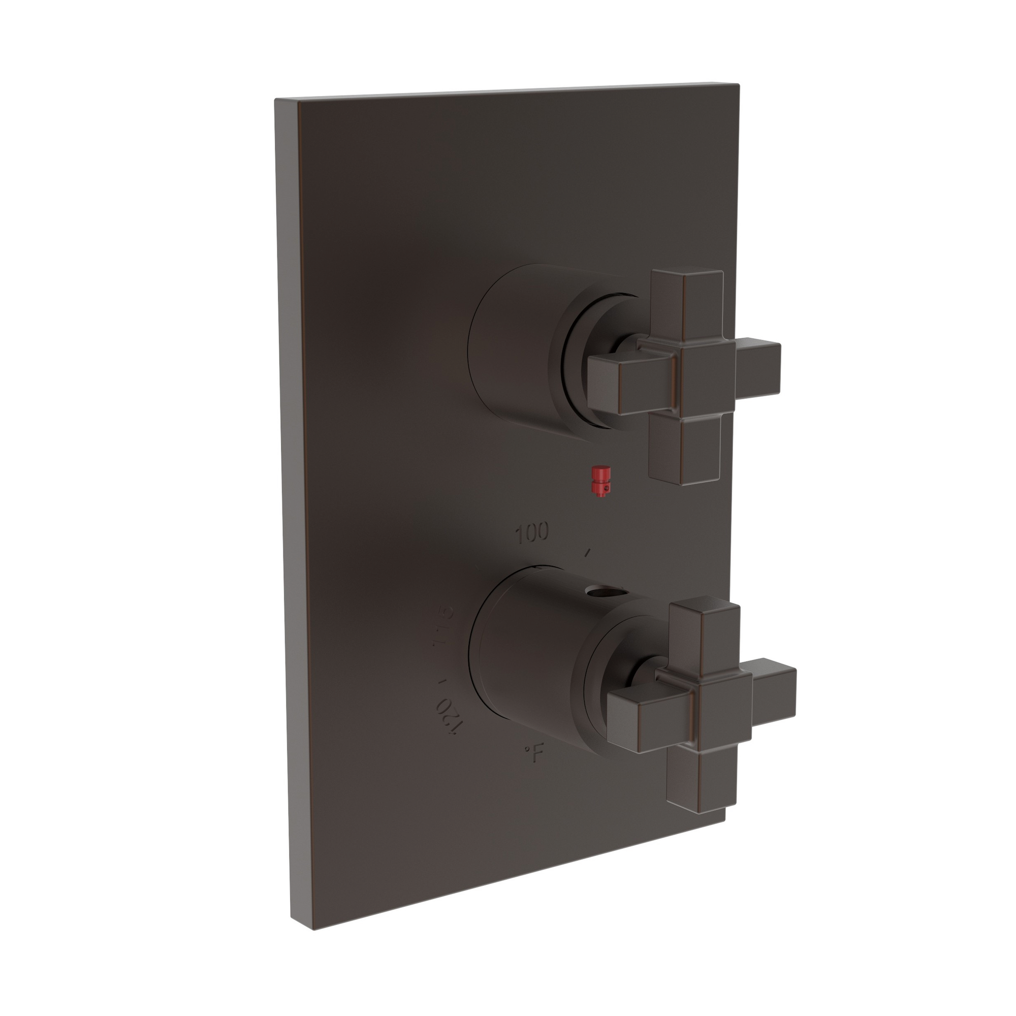 Newport Brass Malvina® 1/2" Square Thermostatic Trim Plate with Handle