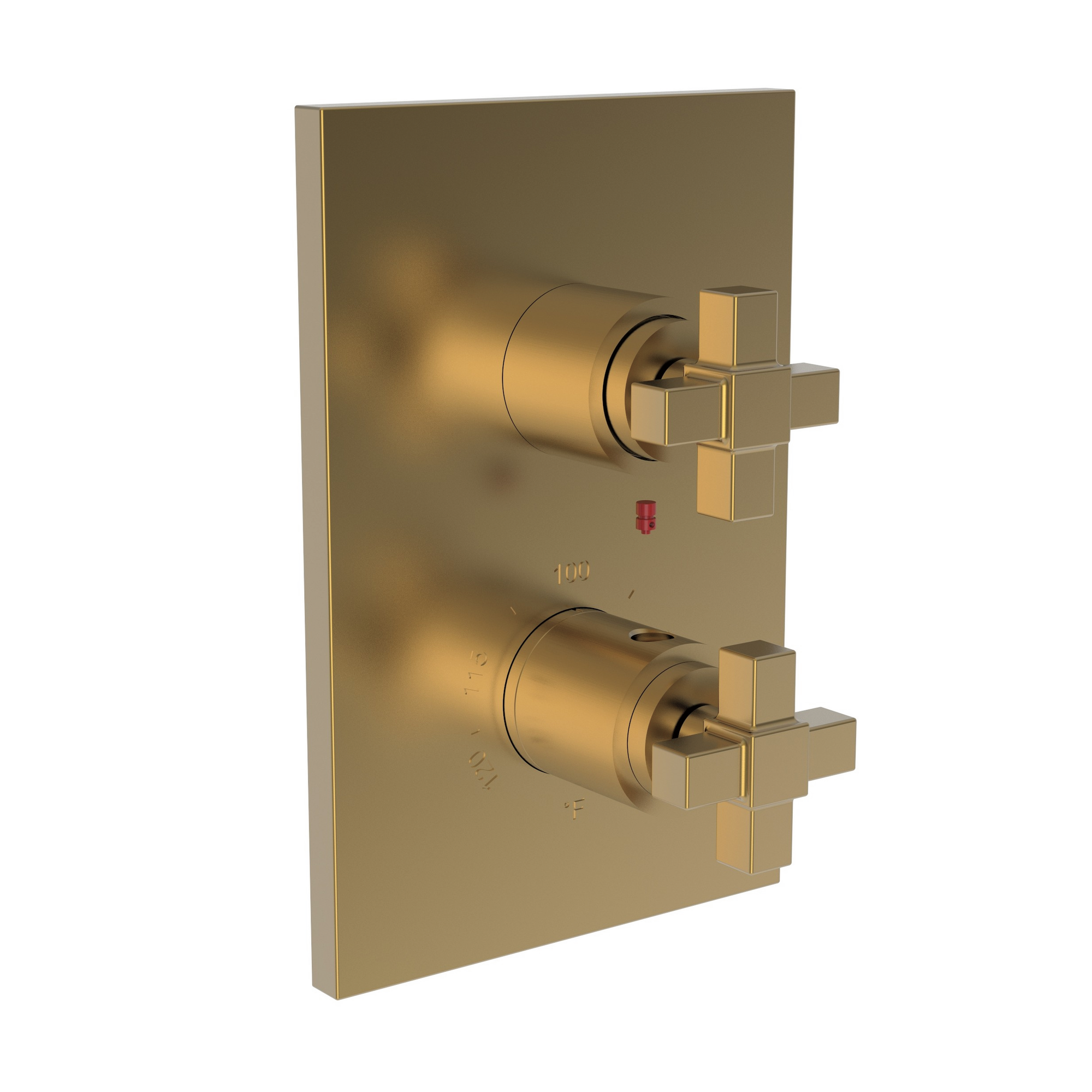 Newport Brass Malvina® 1/2" Square Thermostatic Trim Plate with Handle