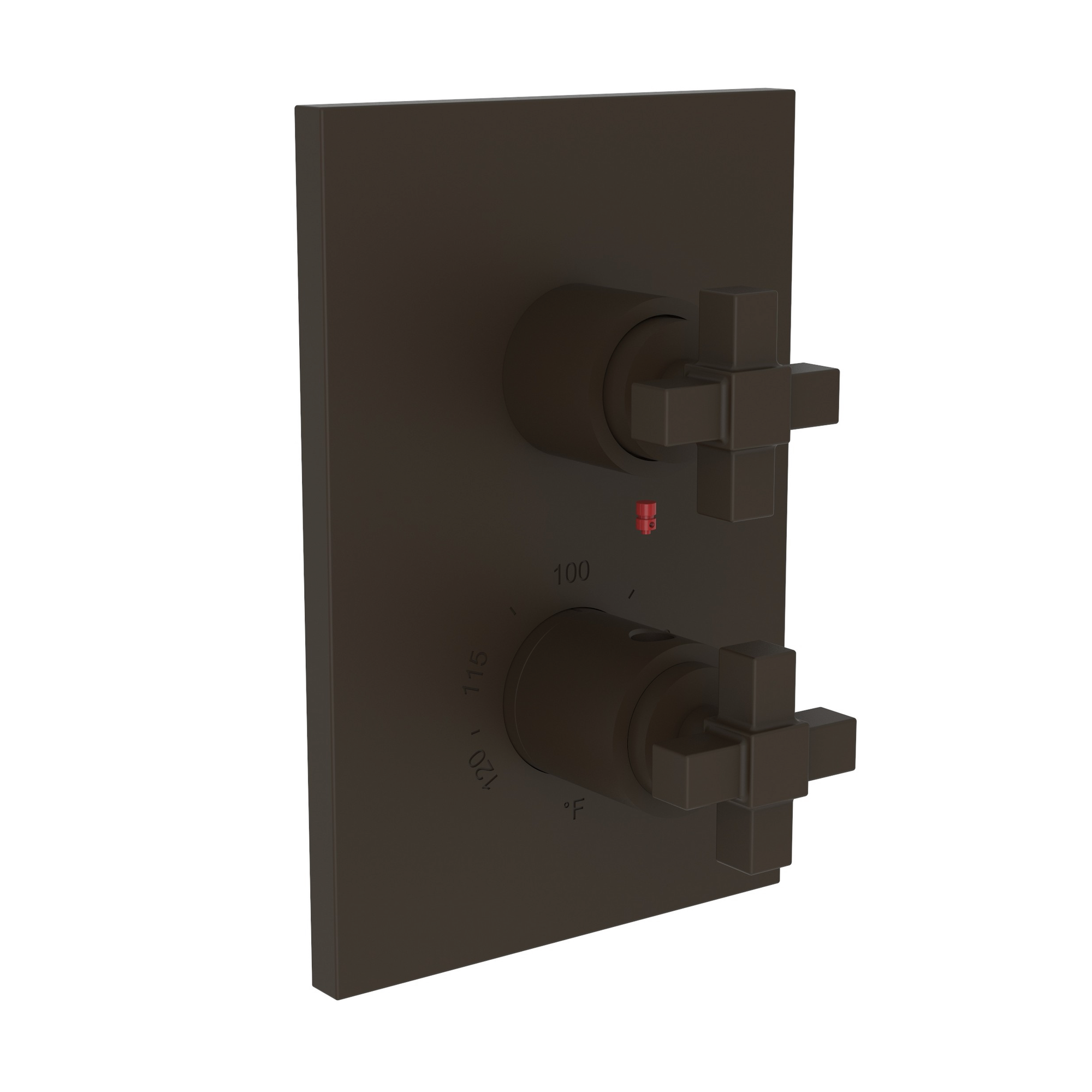 Newport Brass Malvina® 1/2" Square Thermostatic Trim Plate with Handle