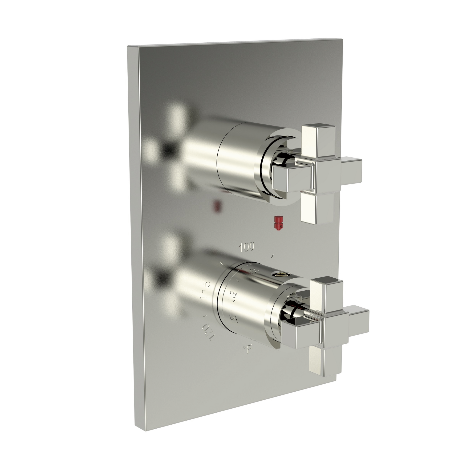 Newport Brass Malvina® 1/2" Square Thermostatic Trim Plate with Handle