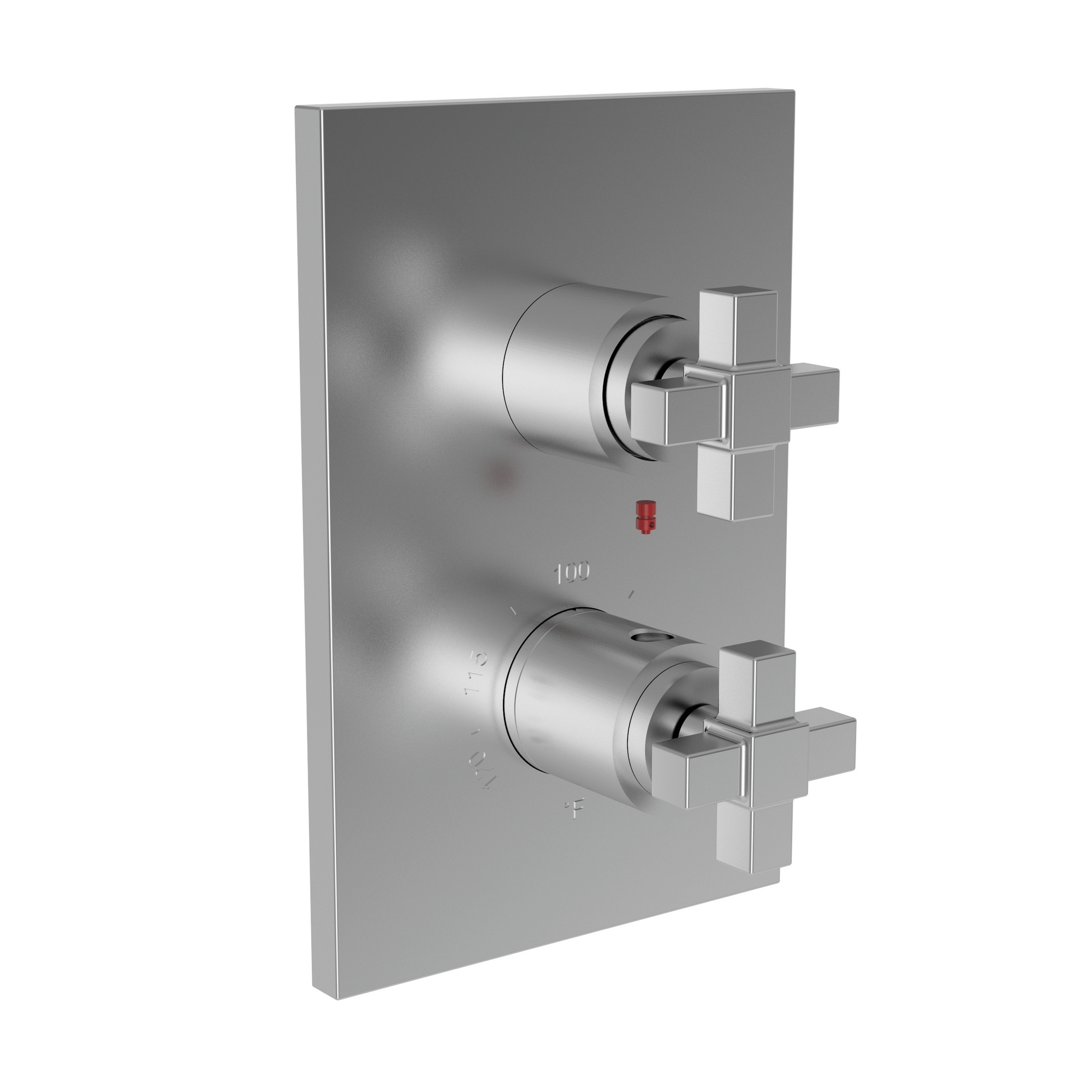 Newport Brass Malvina® 1/2" Square Thermostatic Trim Plate with Handle