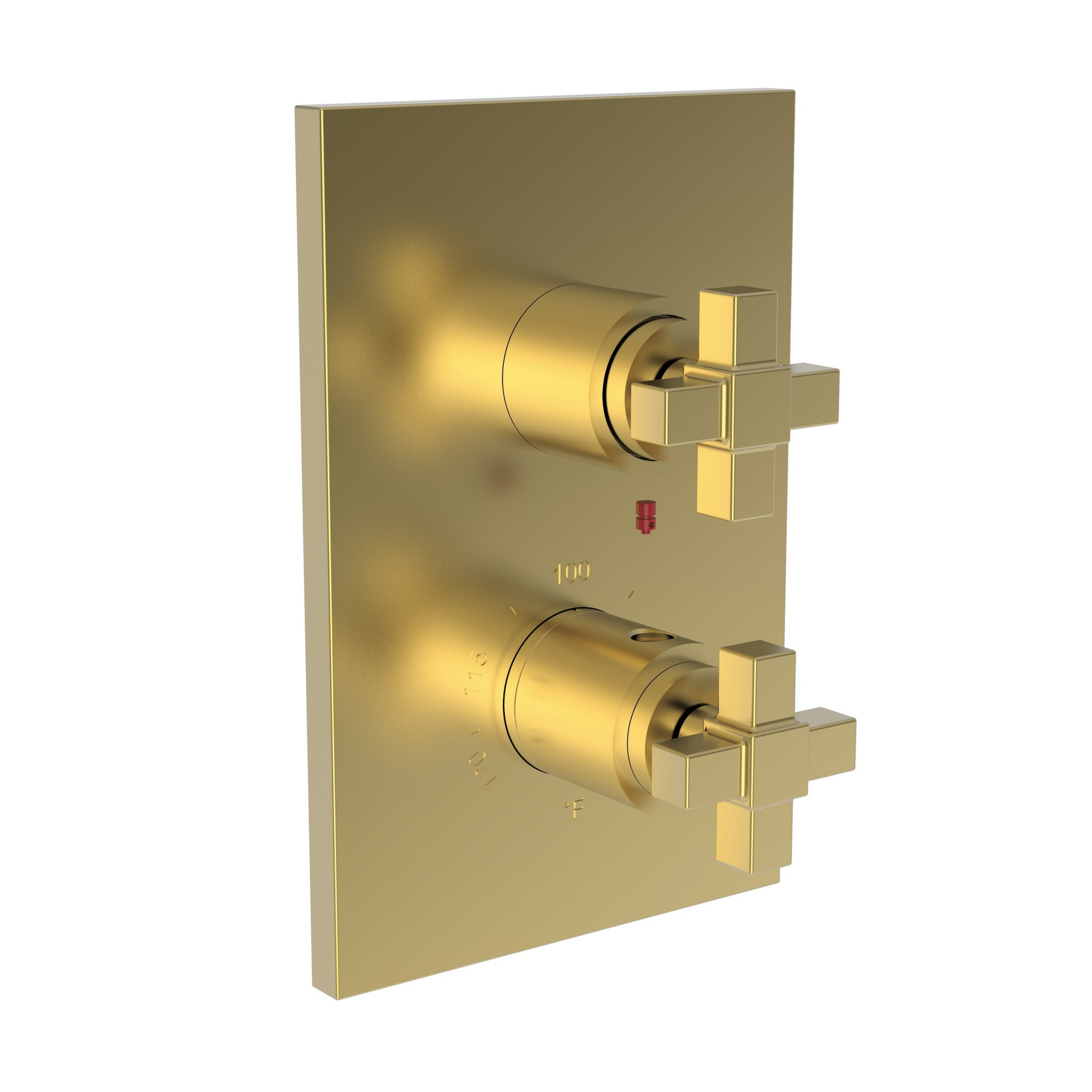 Newport Brass Malvina® 1/2" Square Thermostatic Trim Plate with Handle
