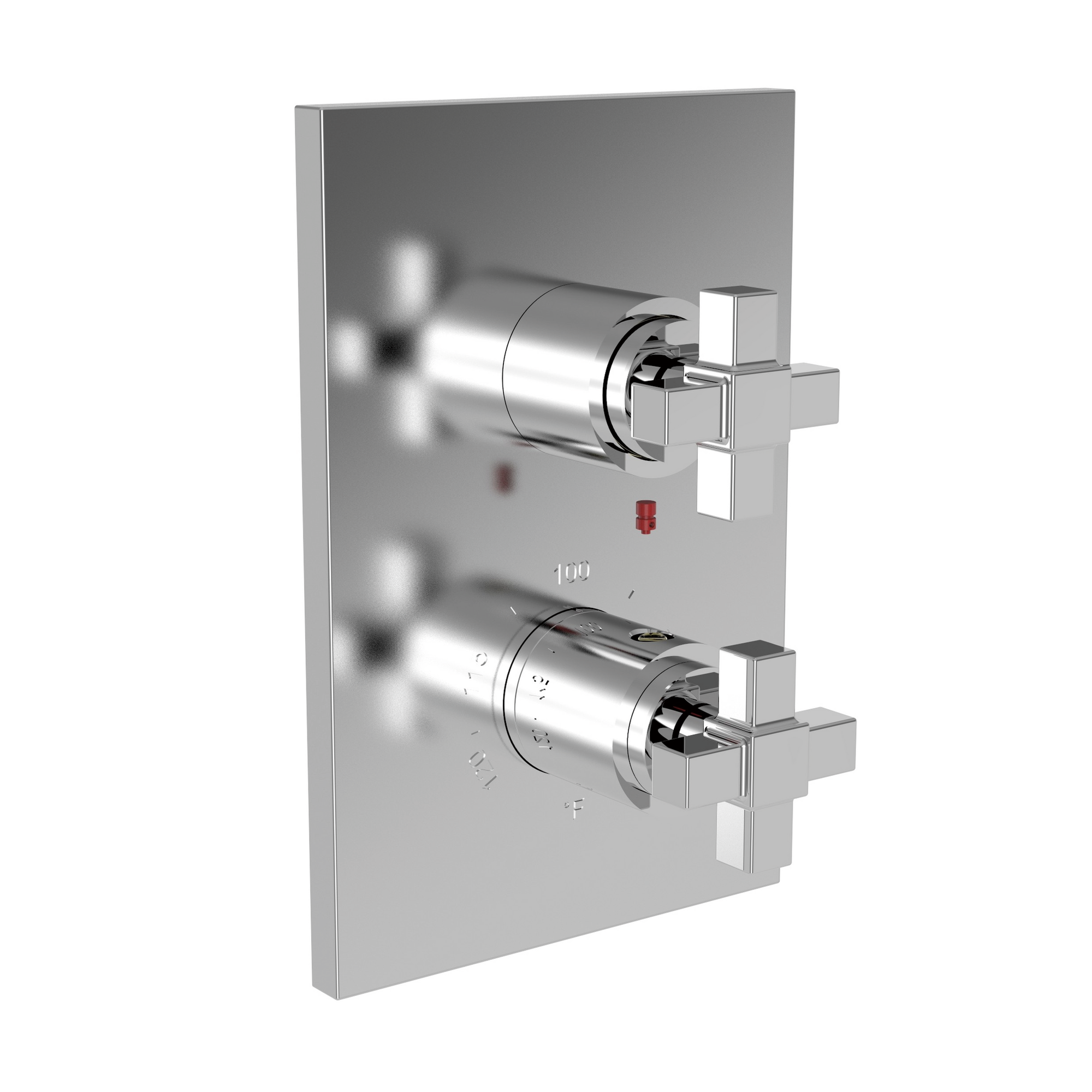 Newport Brass Malvina® 1/2" Square Thermostatic Trim Plate with Handle
