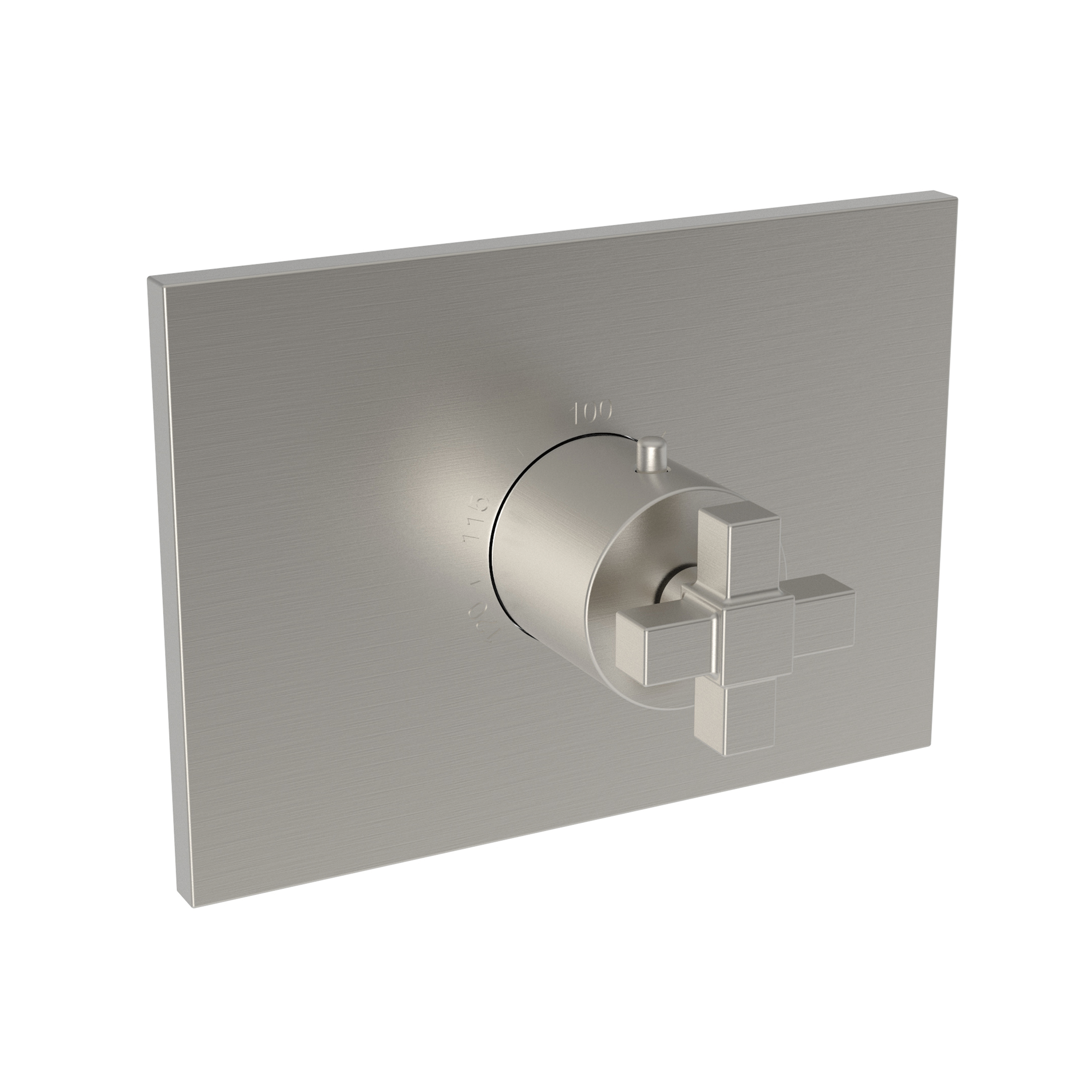 Newport Brass Malvina® 3/4" Square Thermostatic Trim Plate with Handle
