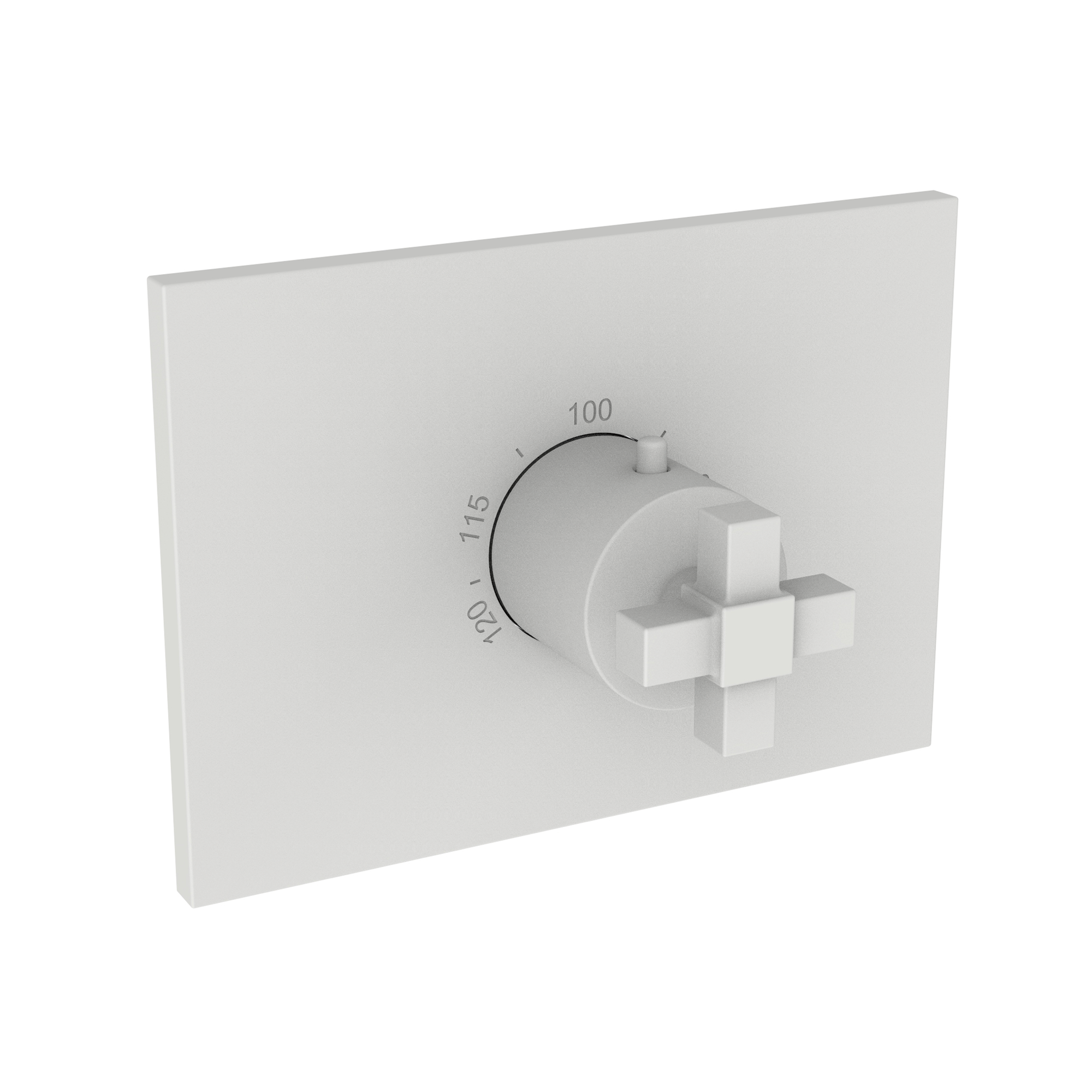 Newport Brass Malvina® 3/4" Square Thermostatic Trim Plate with Handle