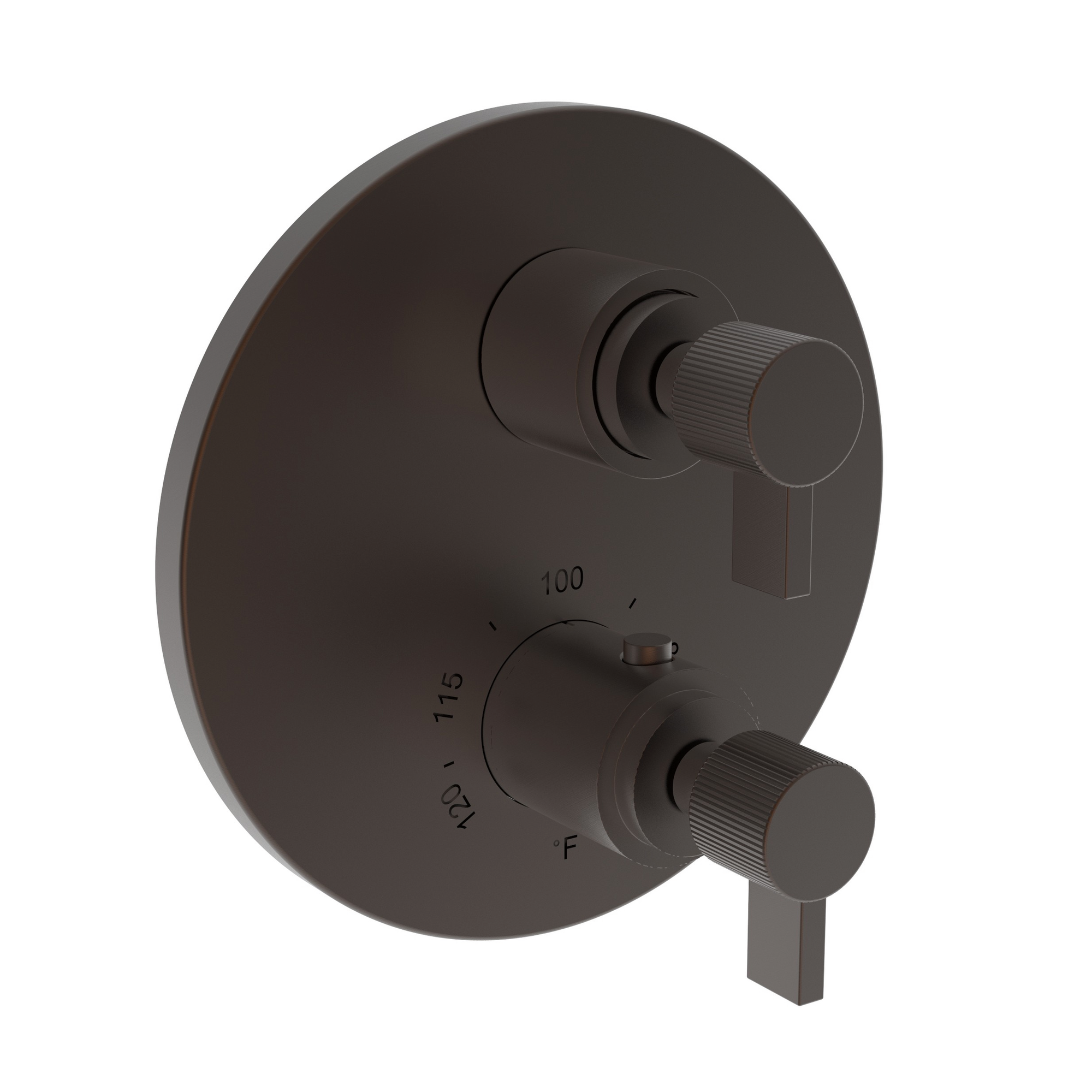 Newport Brass Pardees® 1/2" Round Thermostatic Trim Plate with Handle