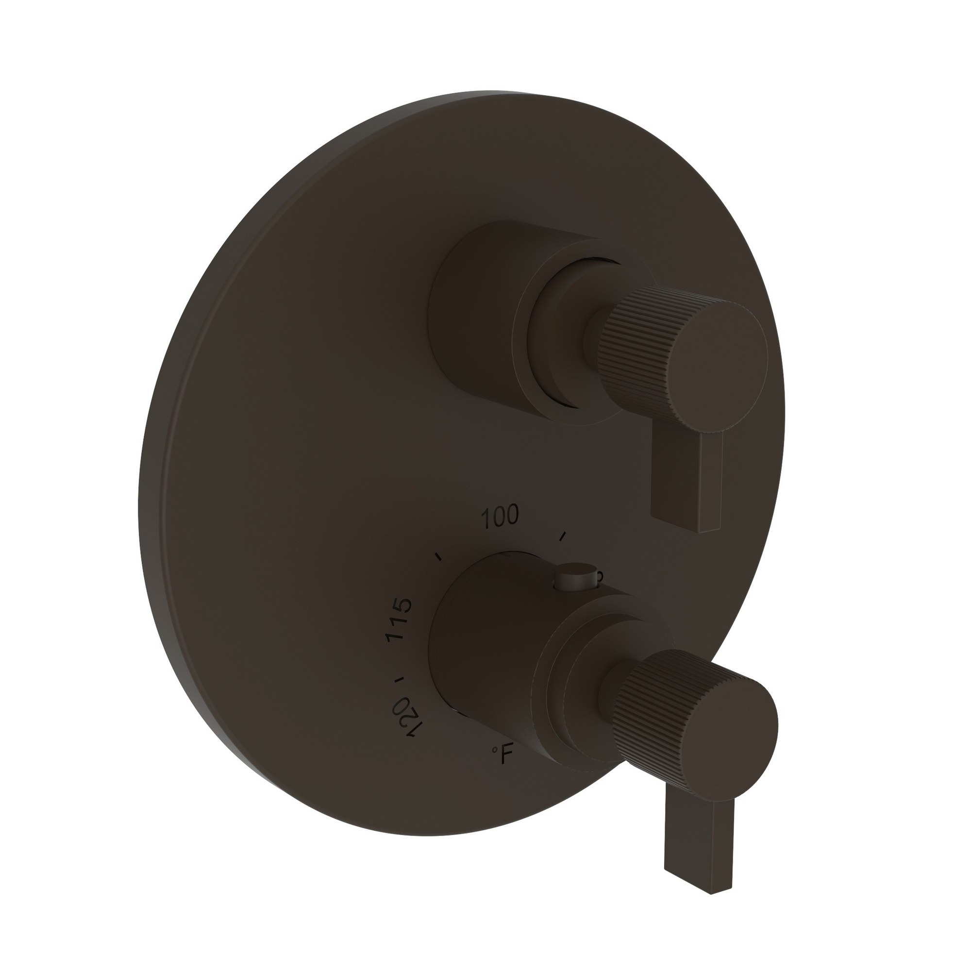 Newport Brass Pardees® 1/2" Round Thermostatic Trim Plate with Handle