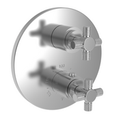 Newport Brass Muncy 1/2" Round Thermostatic Trim Plate with Handle