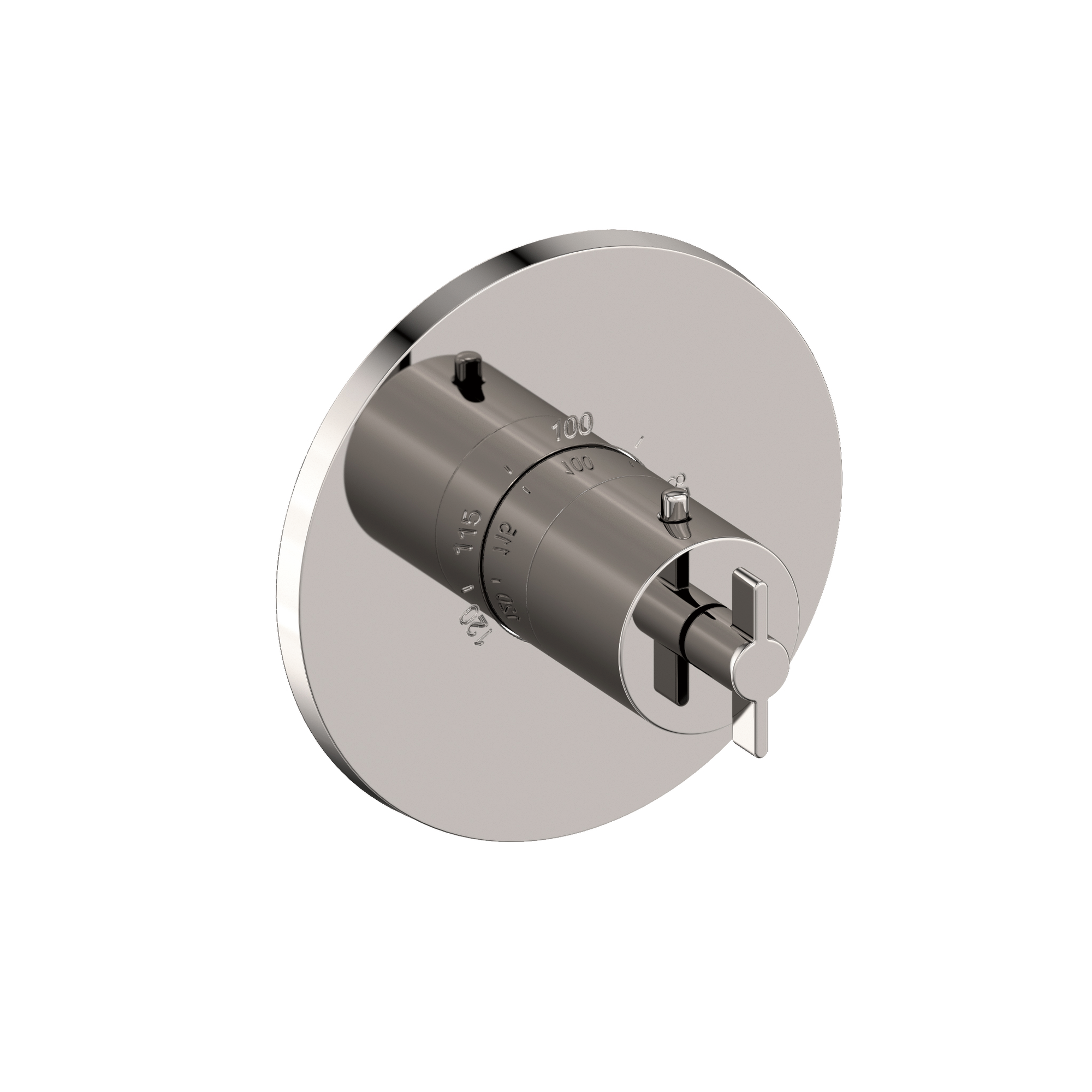 Newport Brass Tolmin® 3/4" Round Thermostatic Trim Plate with Handle