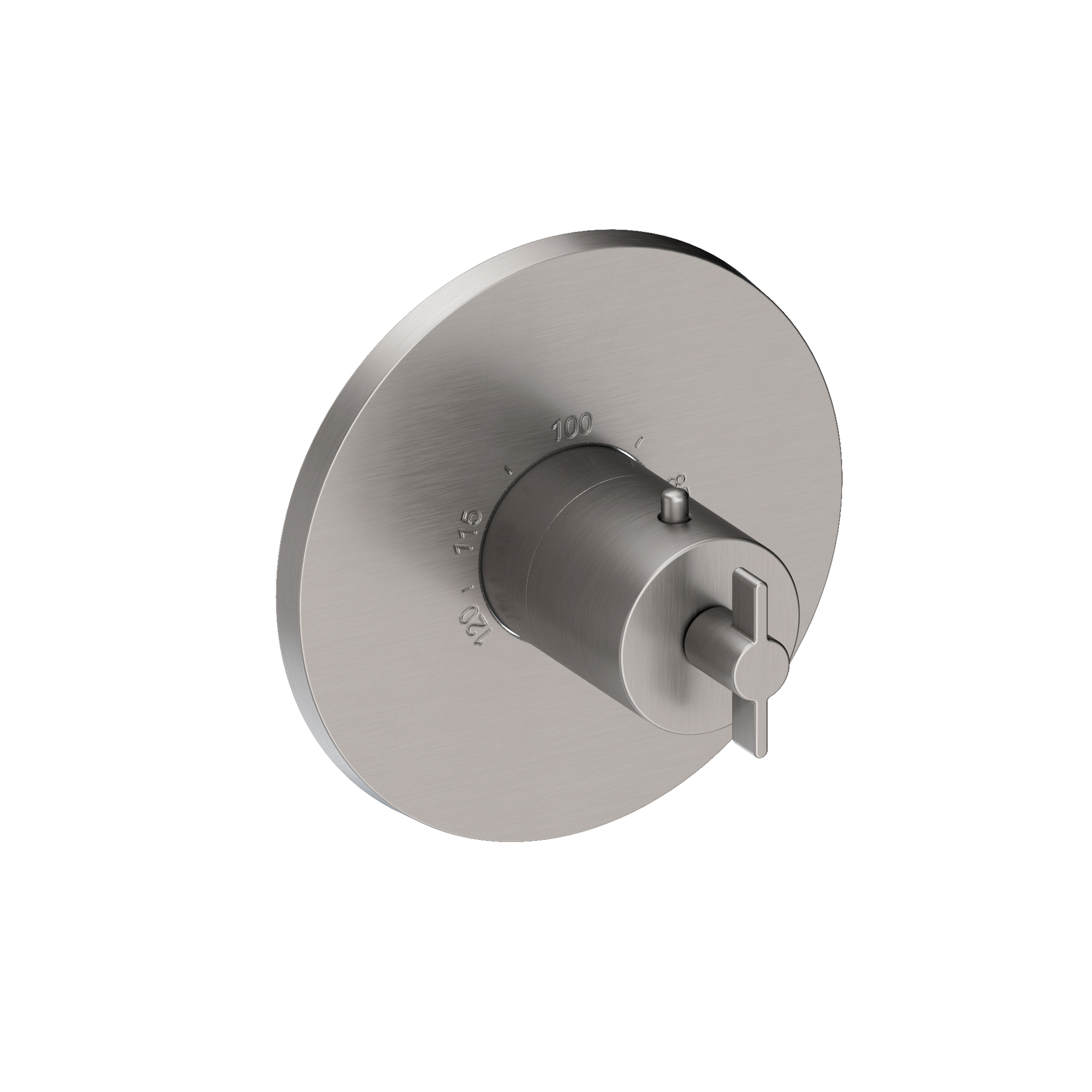 Newport Brass Tolmin® 3/4" Round Thermostatic Trim Plate with Handle