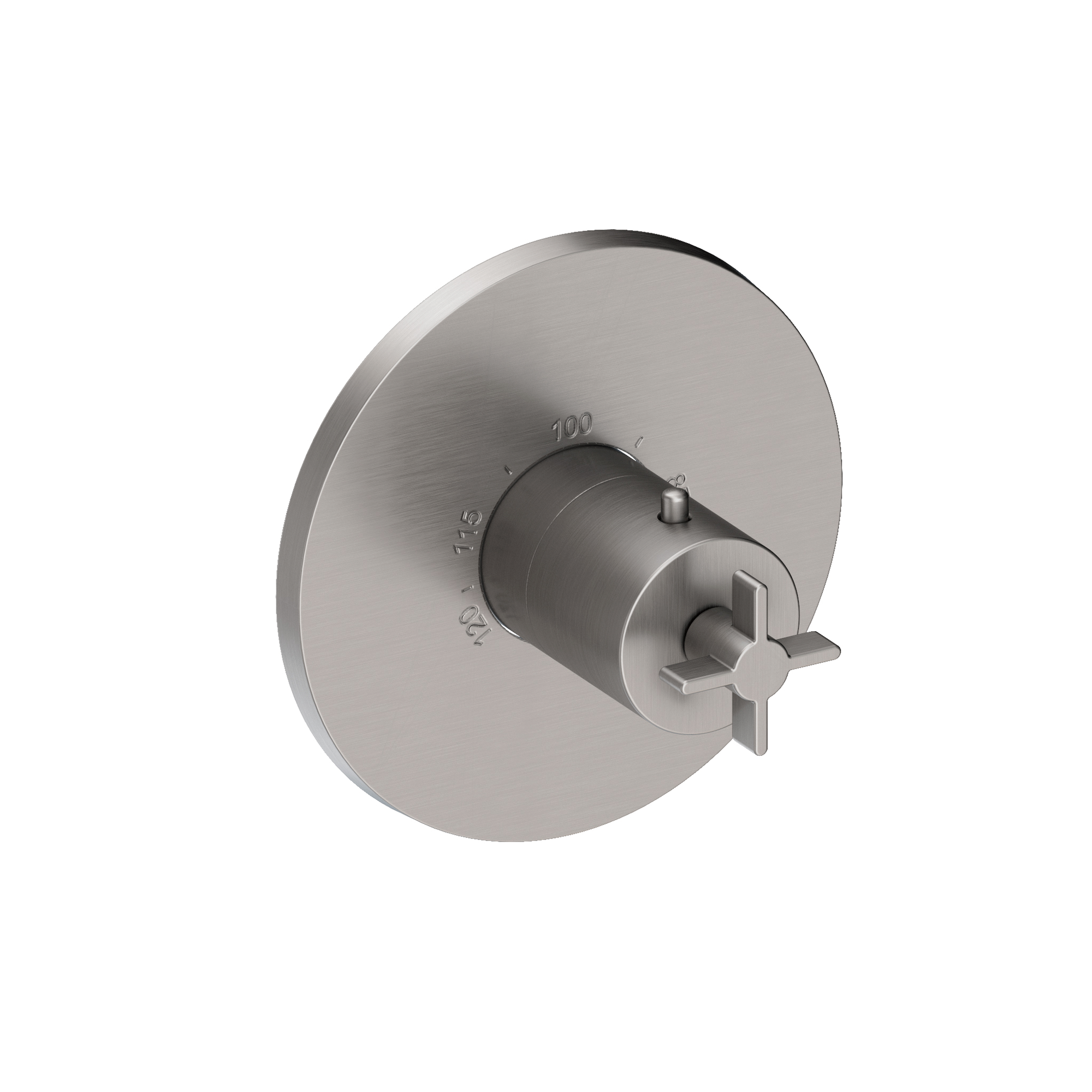 Newport Brass Tolmin® 3/4" Round Thermostatic Trim Plate with Handle