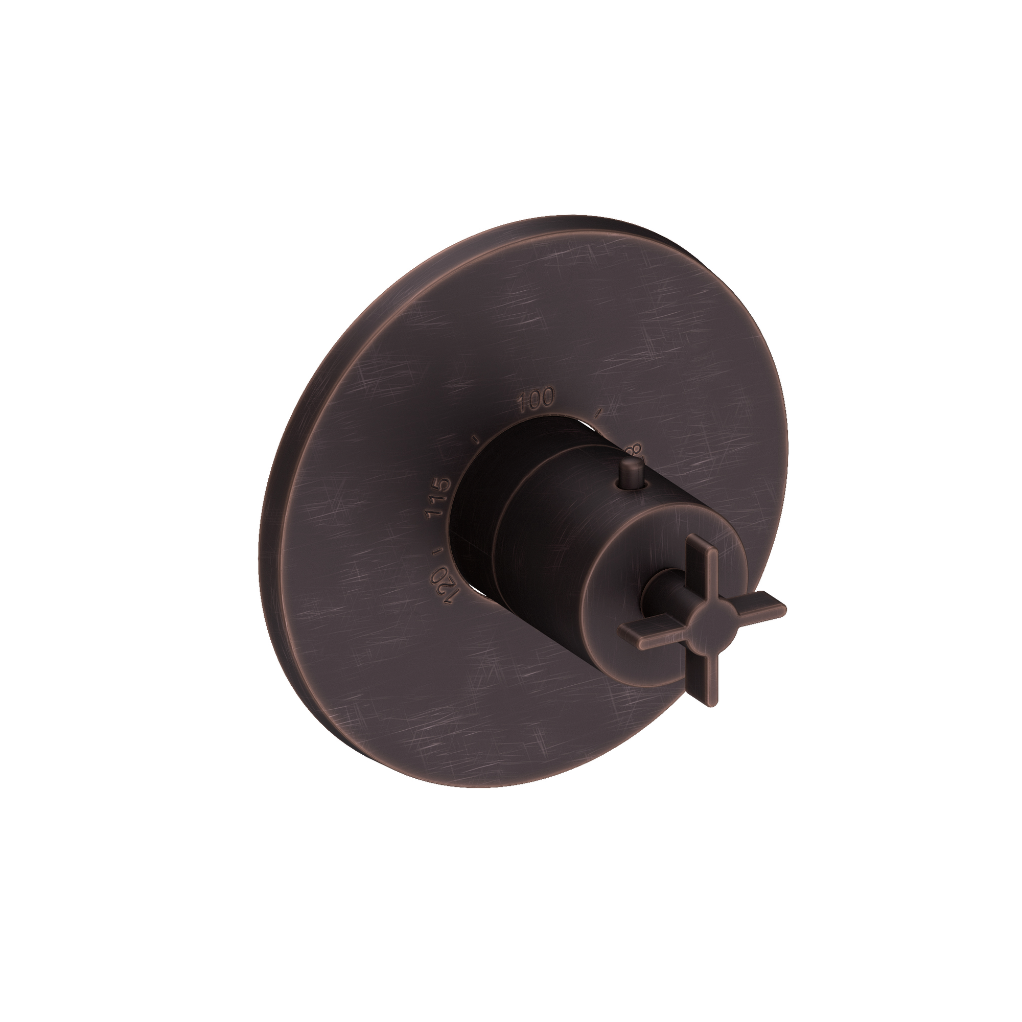 Newport Brass Tolmin® 3/4" Round Thermostatic Trim Plate with Handle