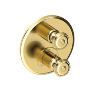 Newport Brass Seaport® 1/2" Round Thermostatic Trim Plate with Handle