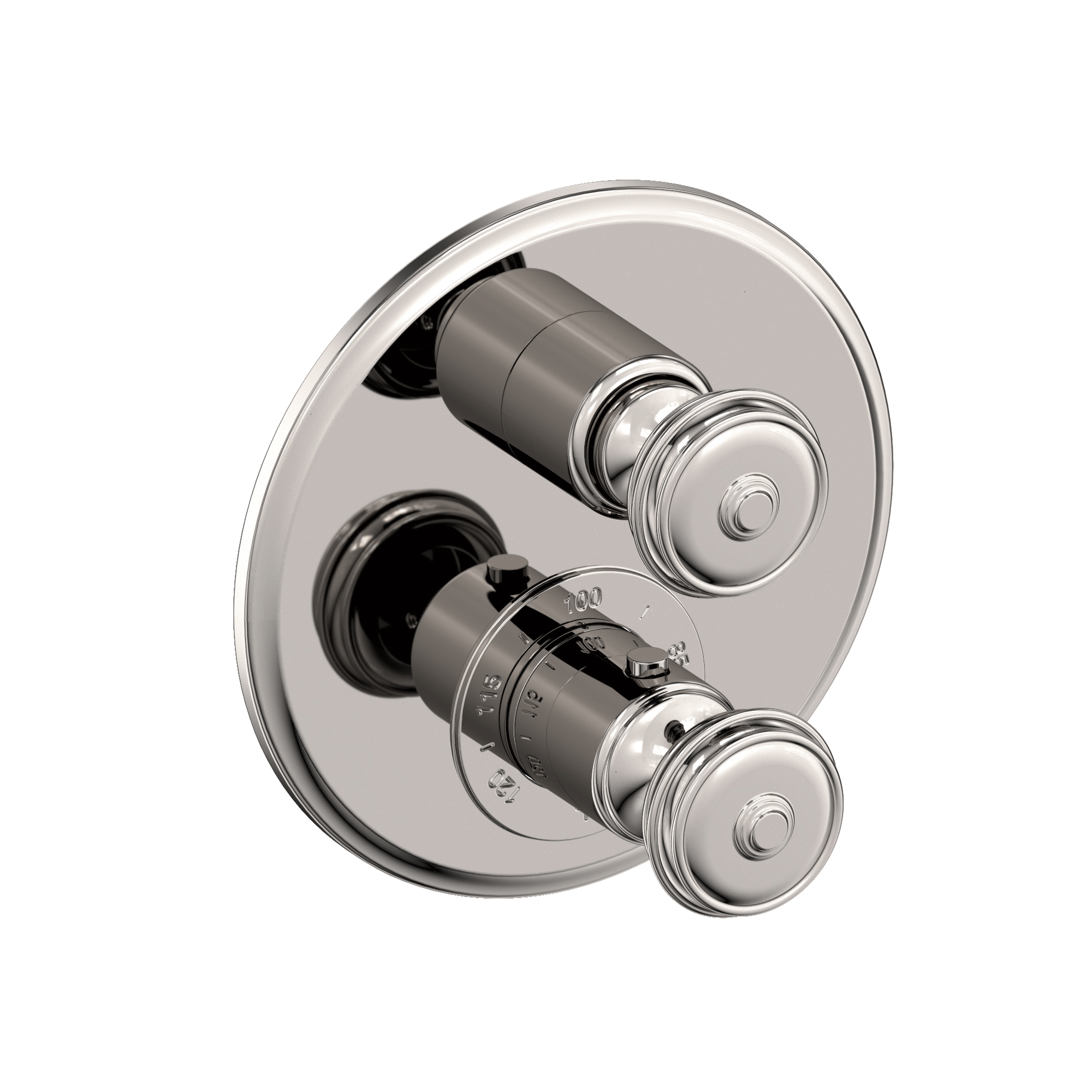 Newport Brass Seaport® 1/2" Round Thermostatic Trim Plate with Handle