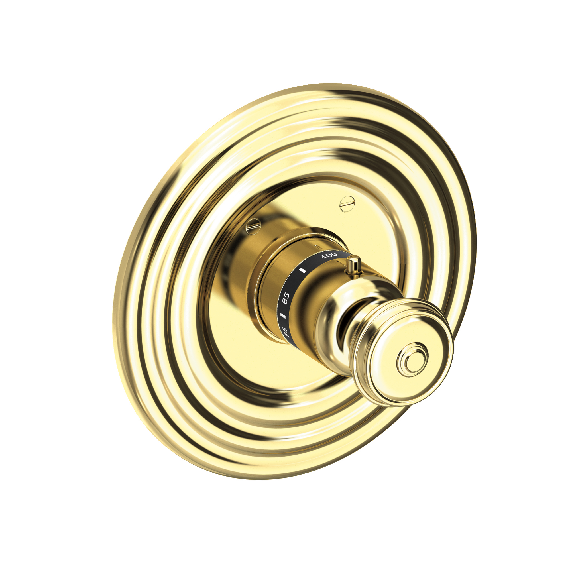 Newport Brass Seaport® 3/4" Round Thermostatic Trim Plate with Handle