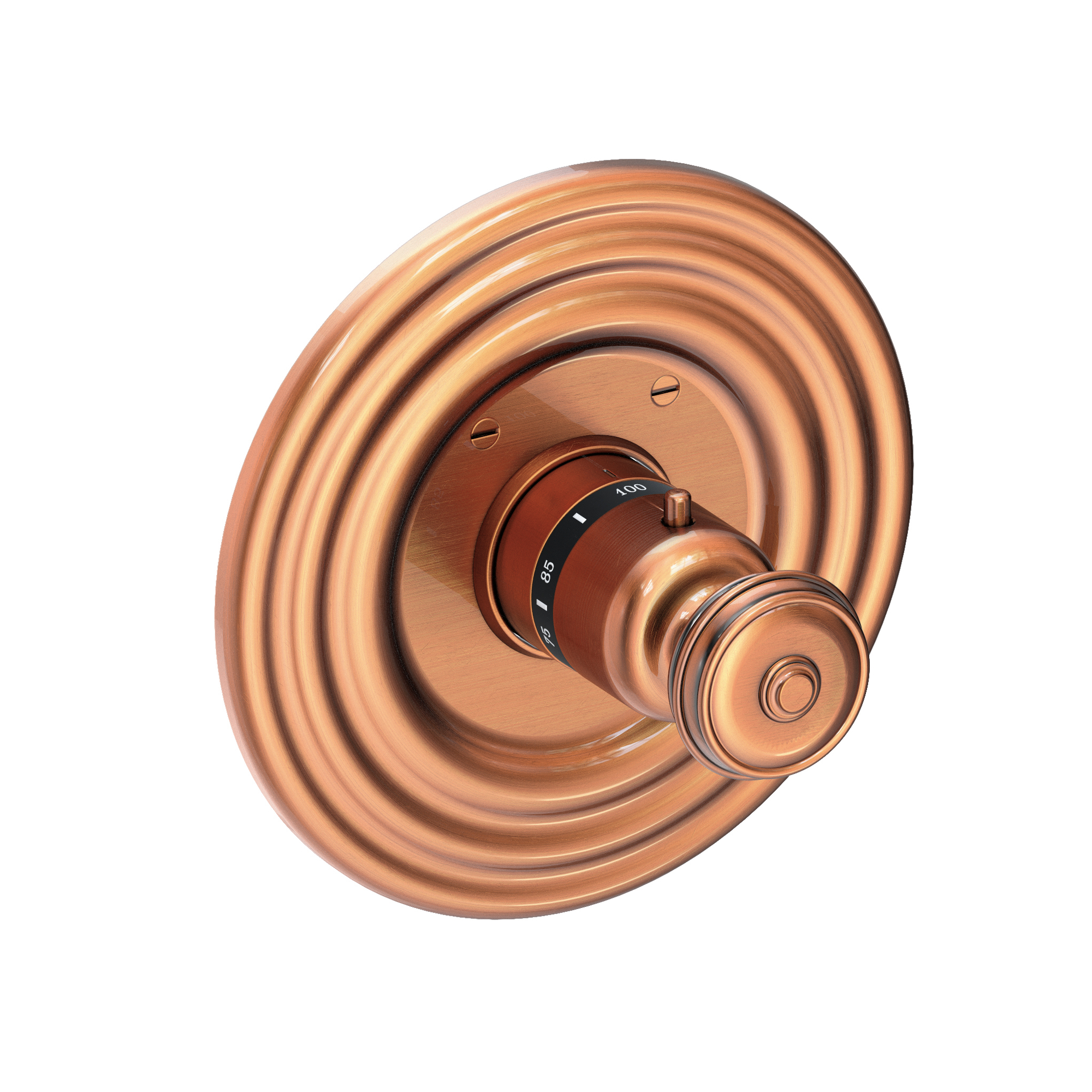 Newport Brass Seaport® 3/4" Round Thermostatic Trim Plate with Handle