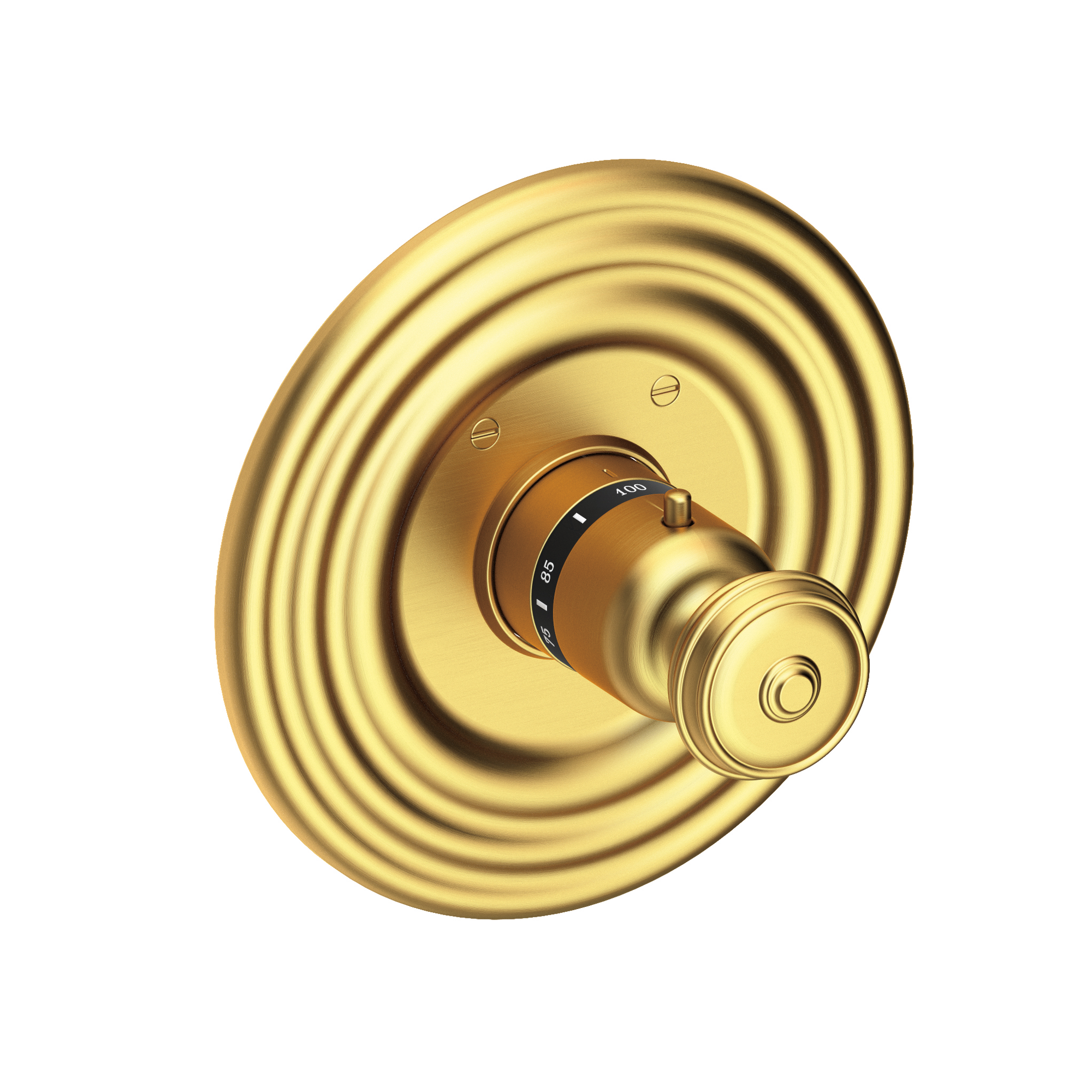 Newport Brass Seaport® 3/4" Round Thermostatic Trim Plate with Handle