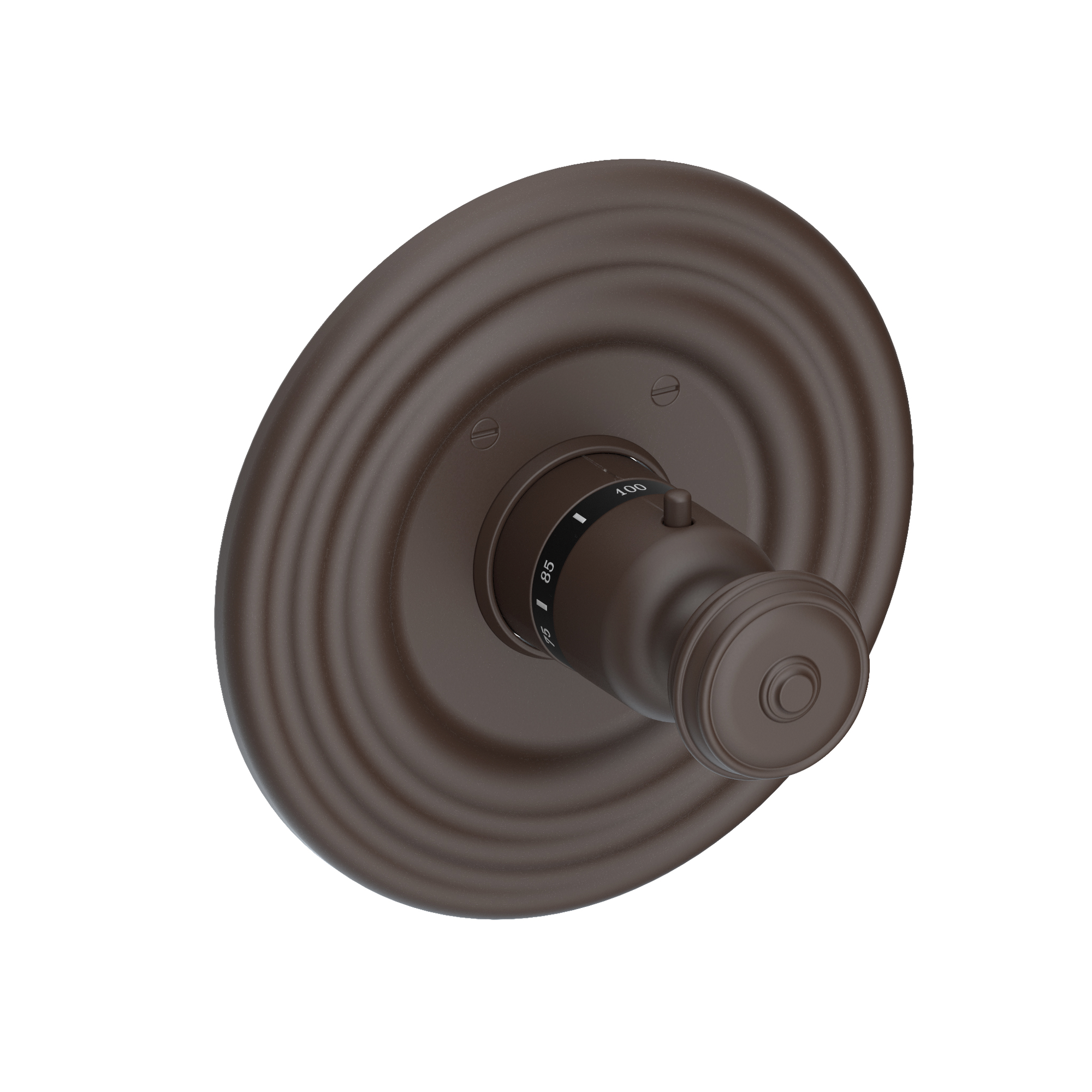 Newport Brass Seaport® 3/4" Round Thermostatic Trim Plate with Handle