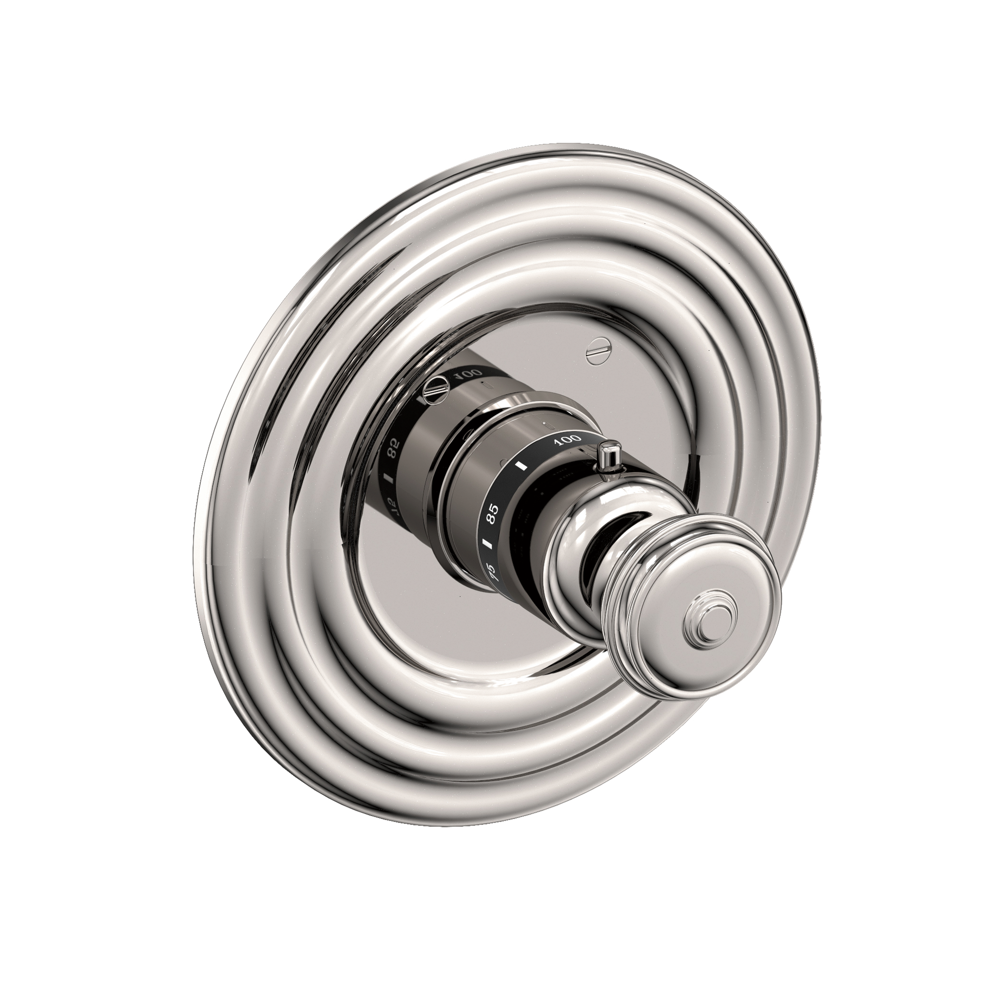 Newport Brass Seaport® 3/4" Round Thermostatic Trim Plate with Handle
