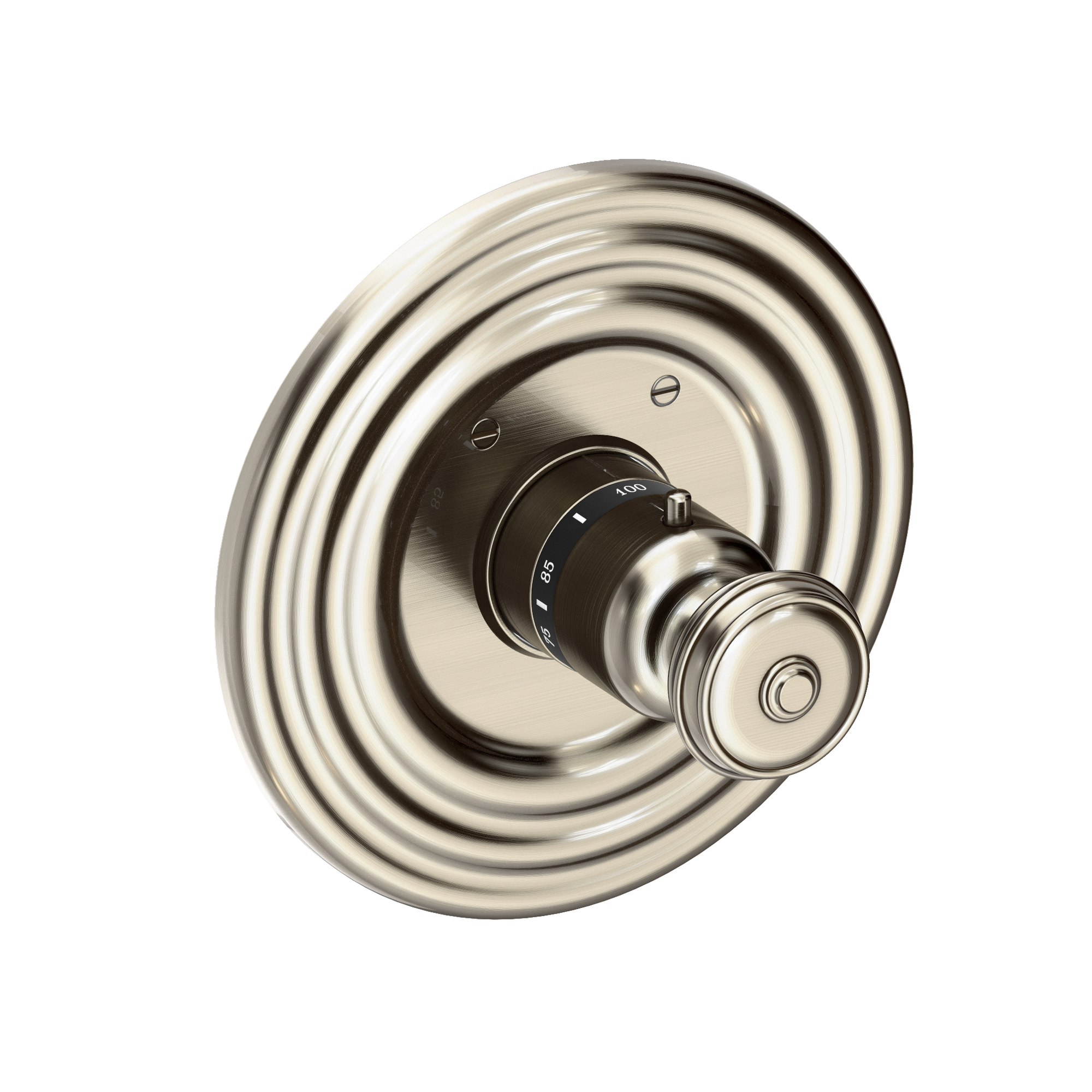 Newport Brass Seaport® 3/4" Round Thermostatic Trim Plate with Handle