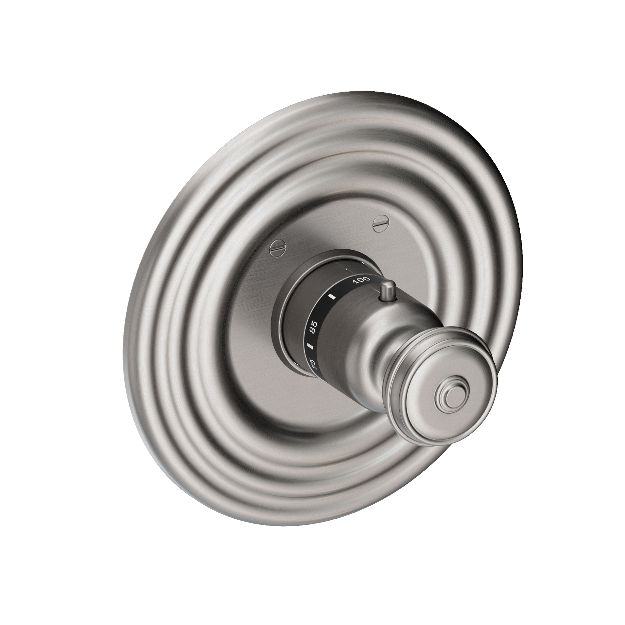 Newport Brass Seaport® 3/4" Round Thermostatic Trim Plate with Handle
