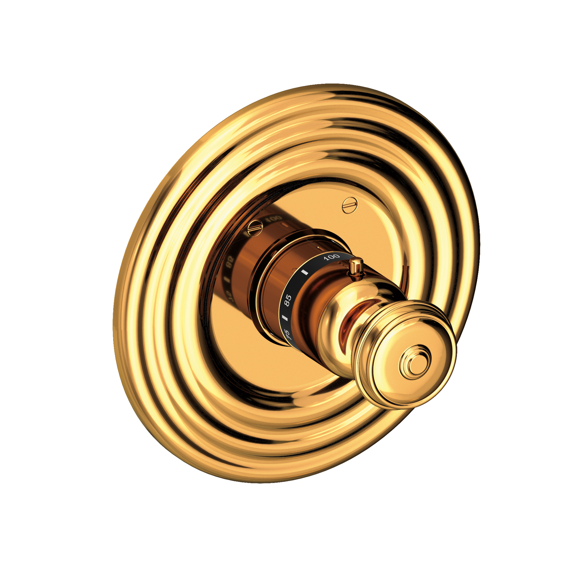 Newport Brass Seaport® 3/4" Round Thermostatic Trim Plate with Handle
