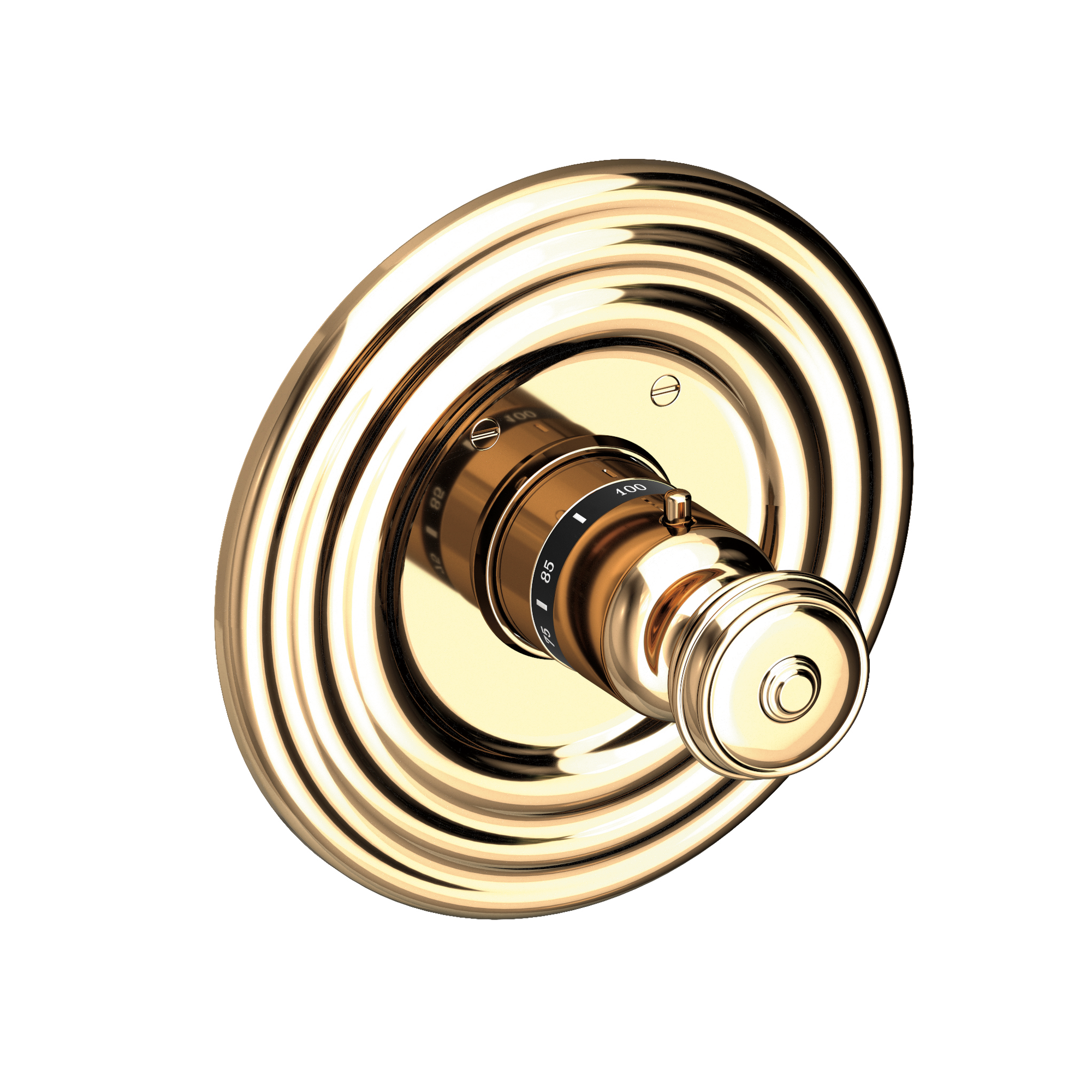 Newport Brass Seaport® 3/4" Round Thermostatic Trim Plate with Handle