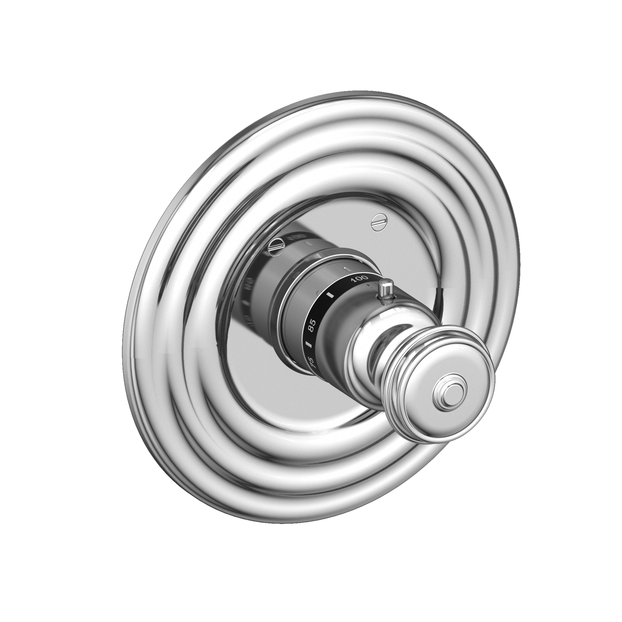 Newport Brass Seaport® 3/4" Round Thermostatic Trim Plate with Handle