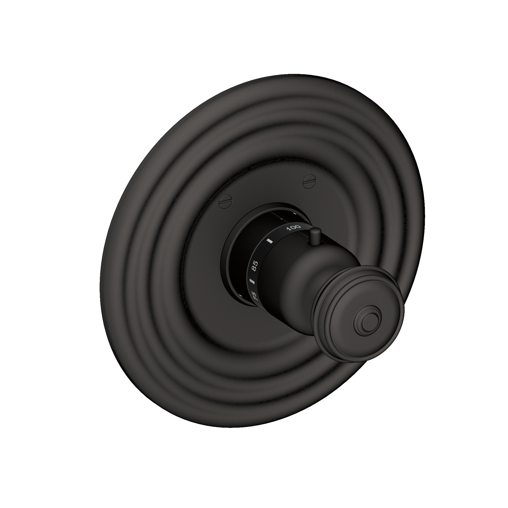 Newport Brass Seaport® 3/4" Round Thermostatic Trim Plate with Handle