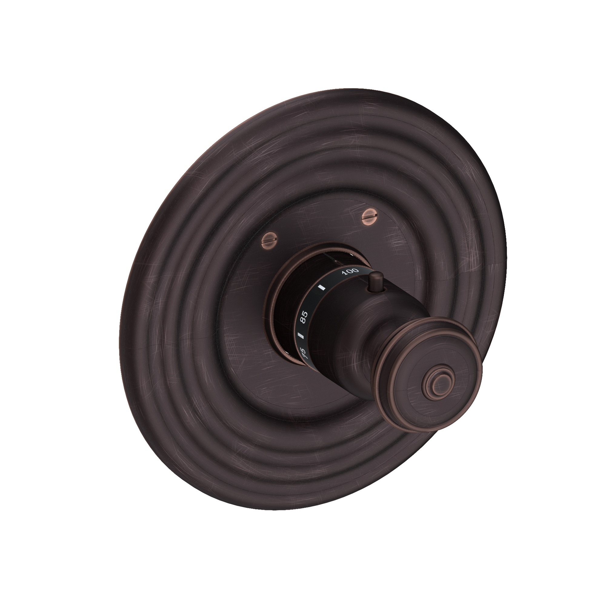 Newport Brass Seaport® 3/4" Round Thermostatic Trim Plate with Handle