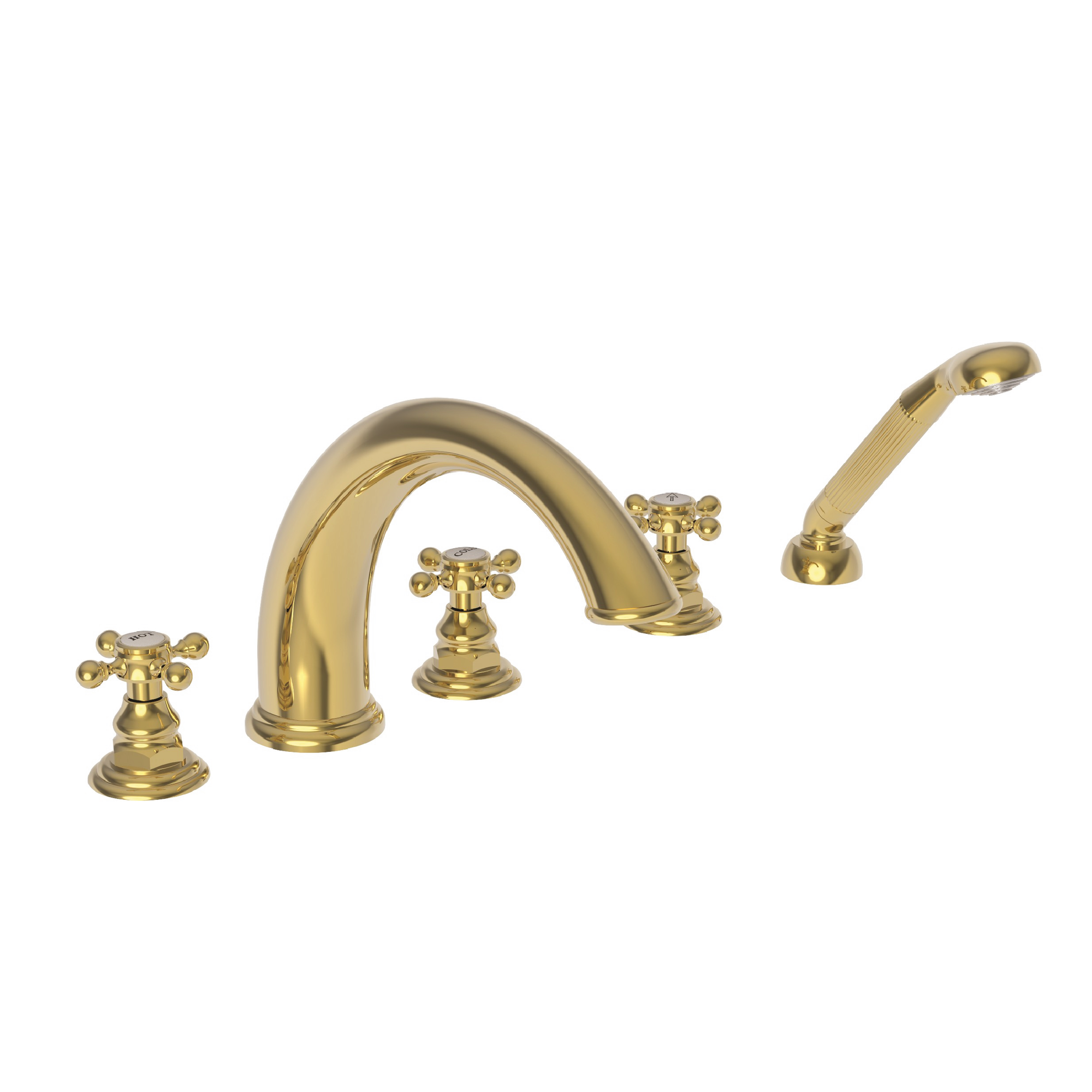 Newport Brass Alveston® Roman Tub Faucet with Hand Shower