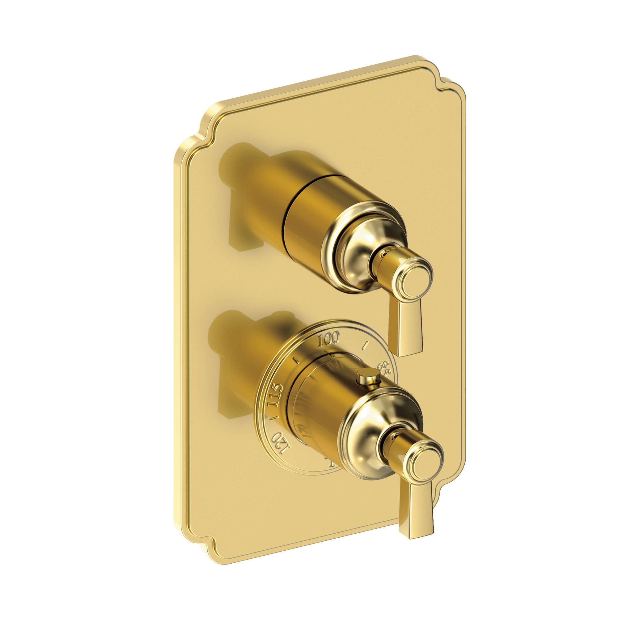 Newport Brass Astor® 1/2" Square Thermostatic Trim Plate with Handle 3-913TS