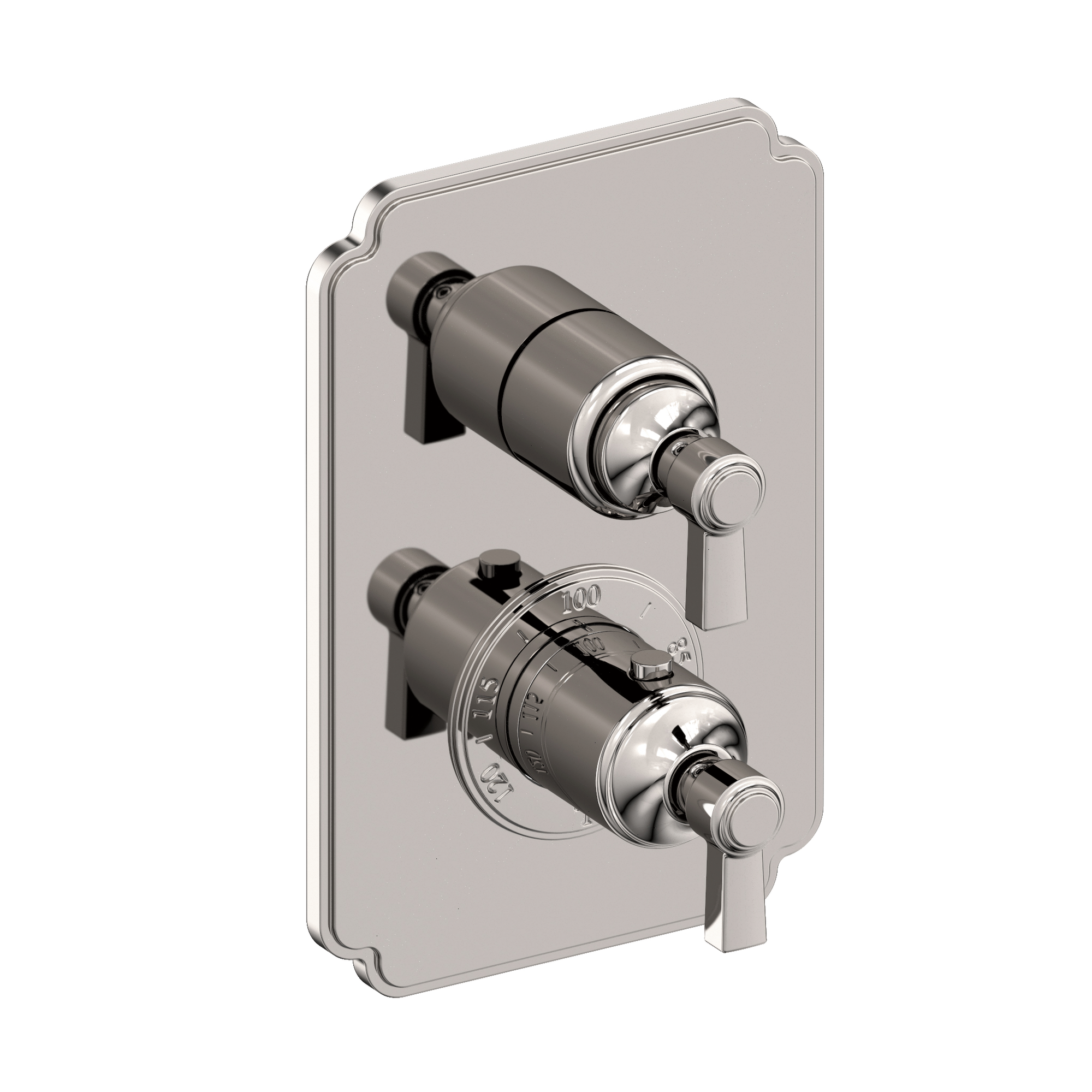 Newport Brass Astor® 1/2" Square Thermostatic Trim Plate with Handle 3-913TS