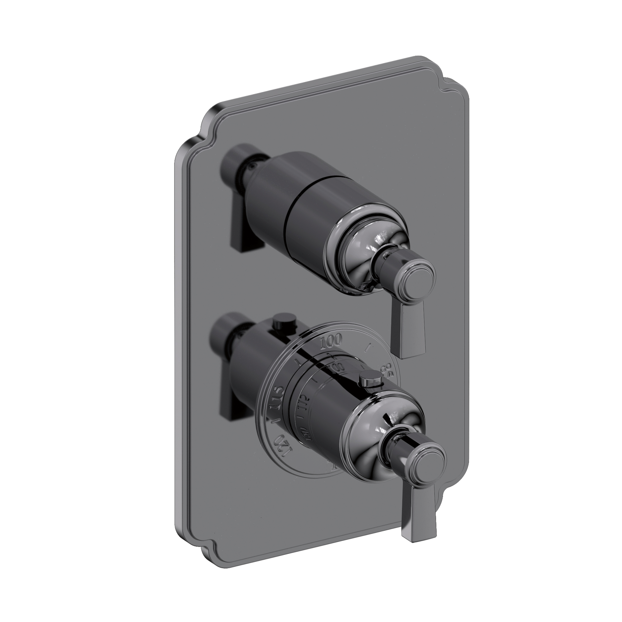 Newport Brass Astor® 1/2" Square Thermostatic Trim Plate with Handle 3-913TS